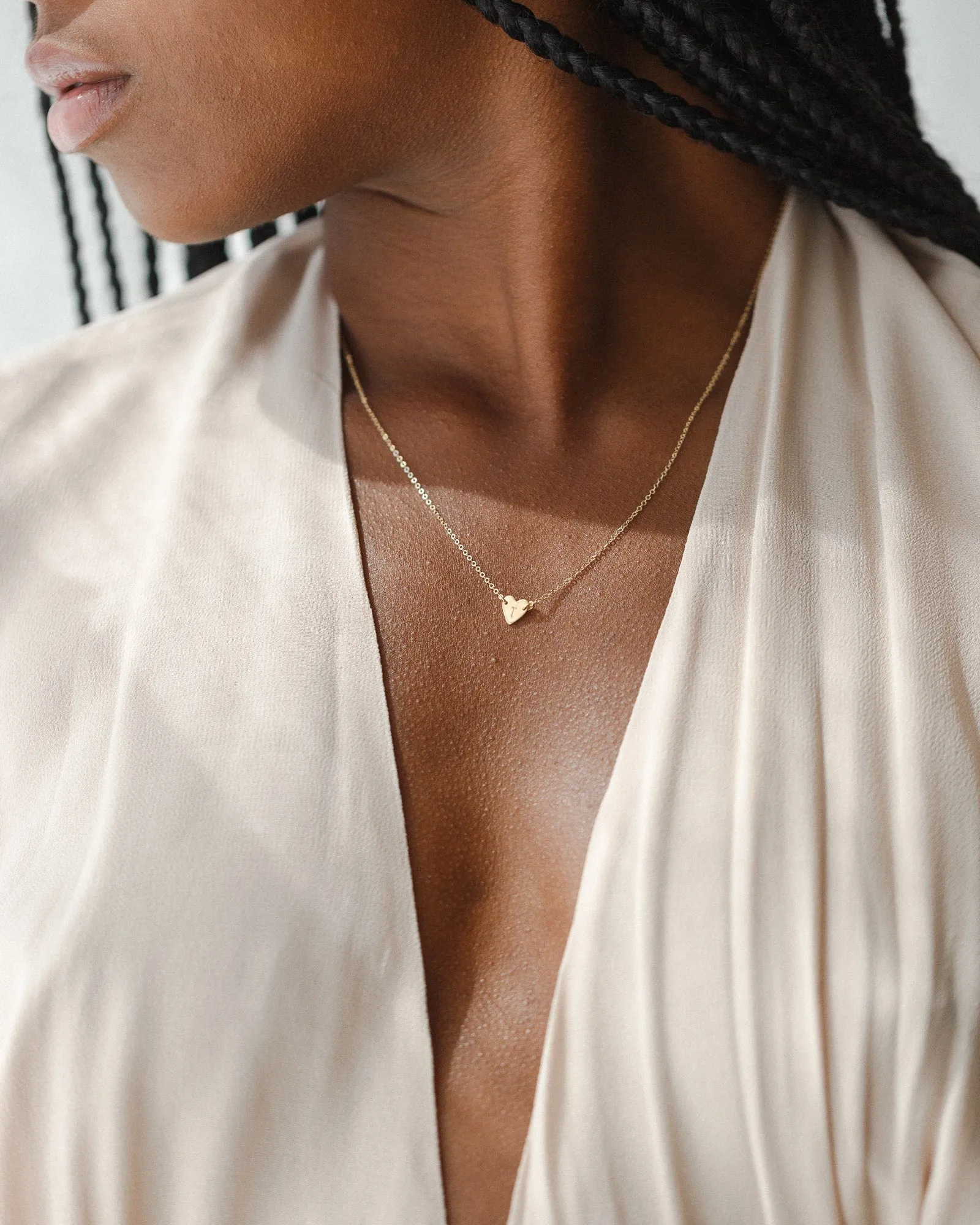 Frankie Heart Necklace sold by GLDN product image thumbnail 4