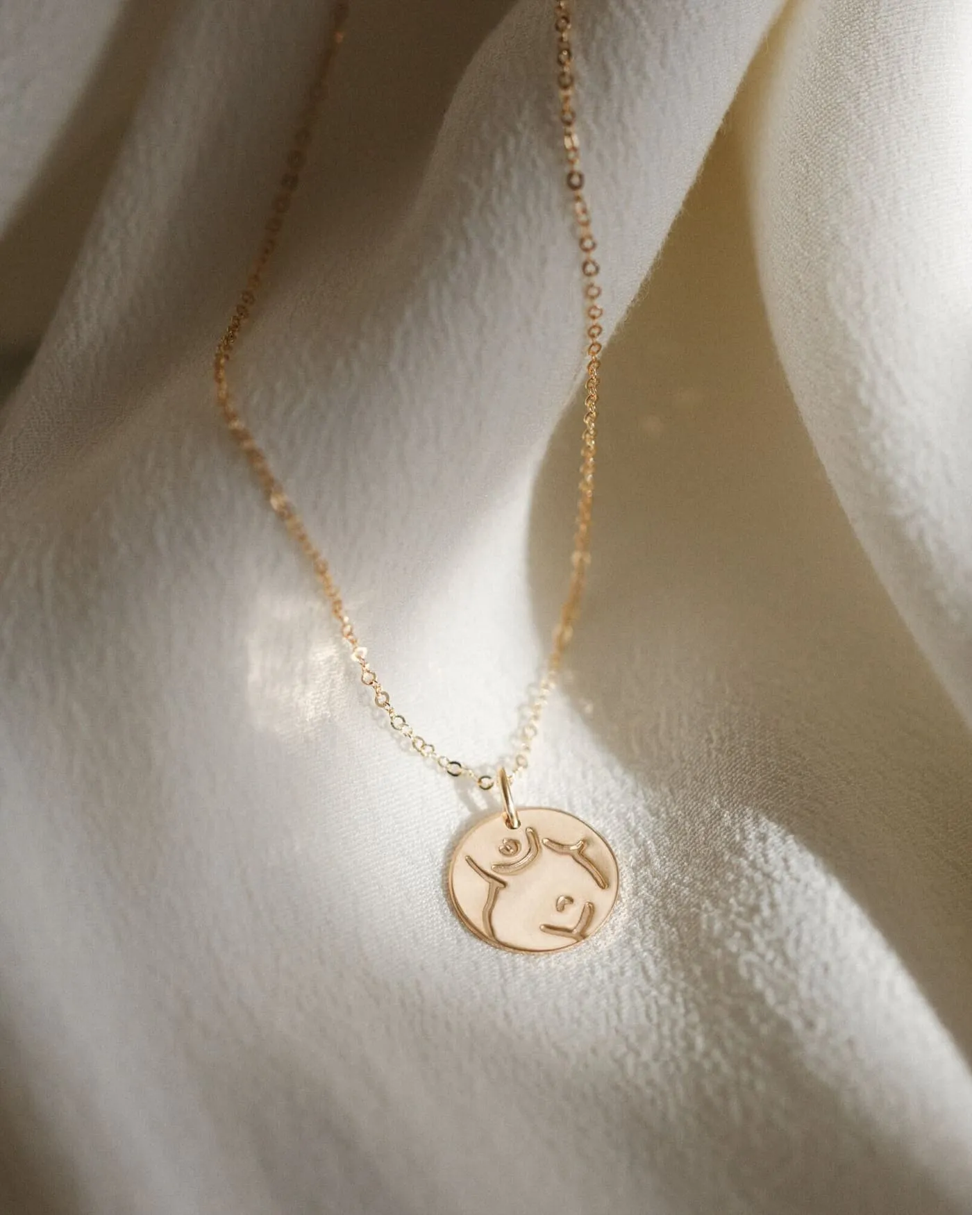 Curve Necklace sold by GLDN product image thumbnail 3