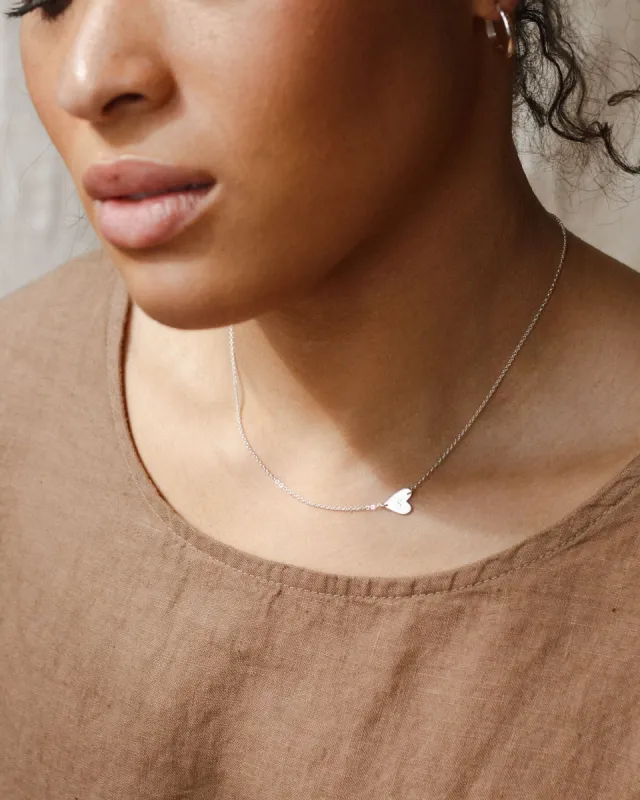 Myra Heart Necklace sold by GLDN