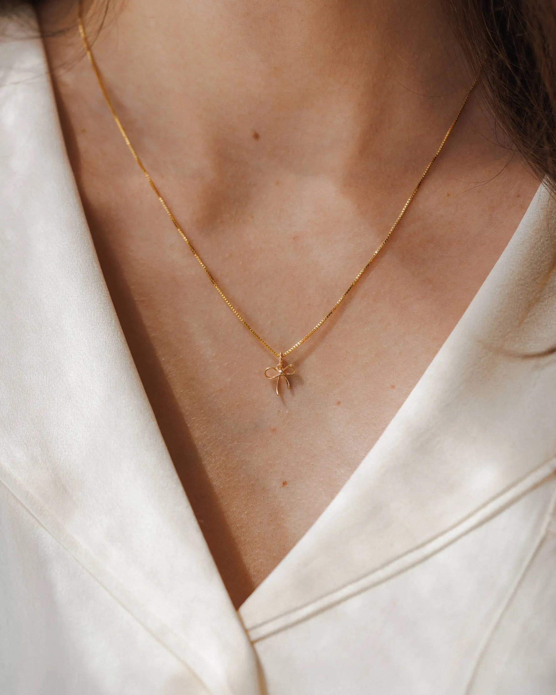 Bow Necklace Charm sold by GLDN product image thumbnail 3