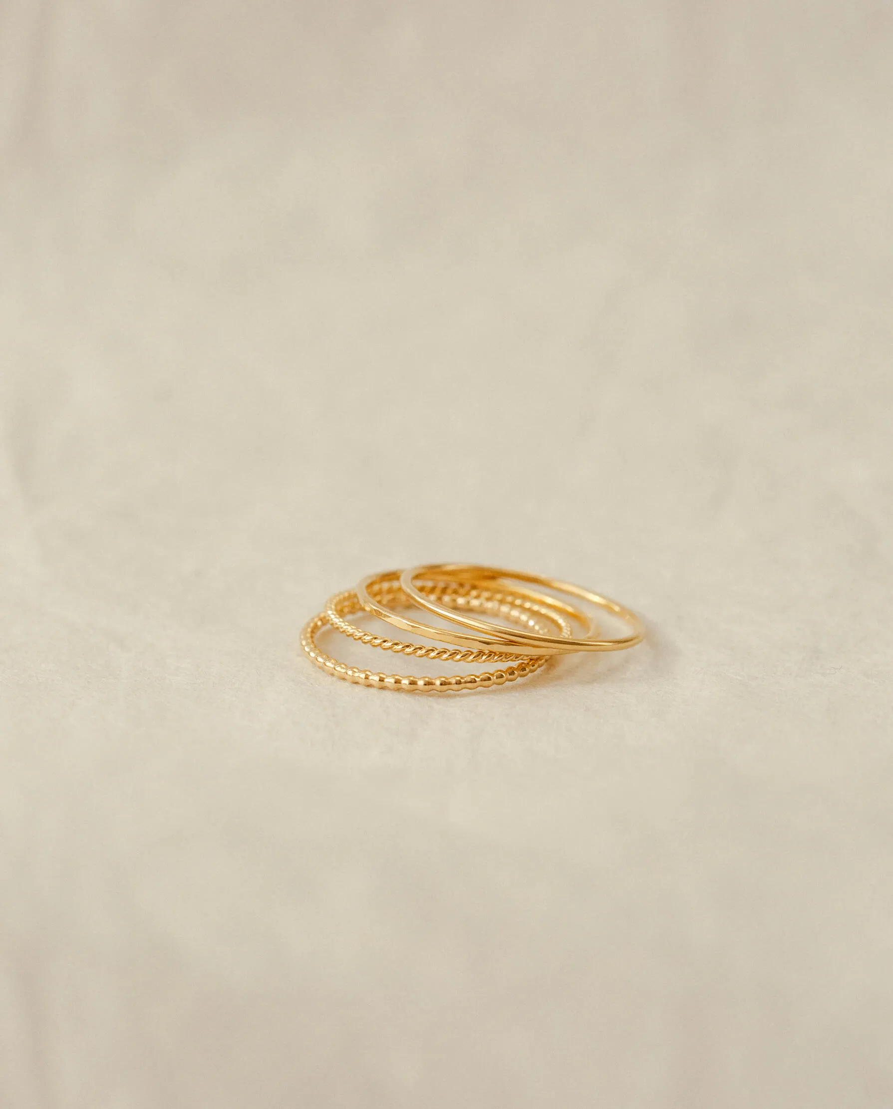 Essential Stacking Ring Set sold by GLDN product image thumbnail 2