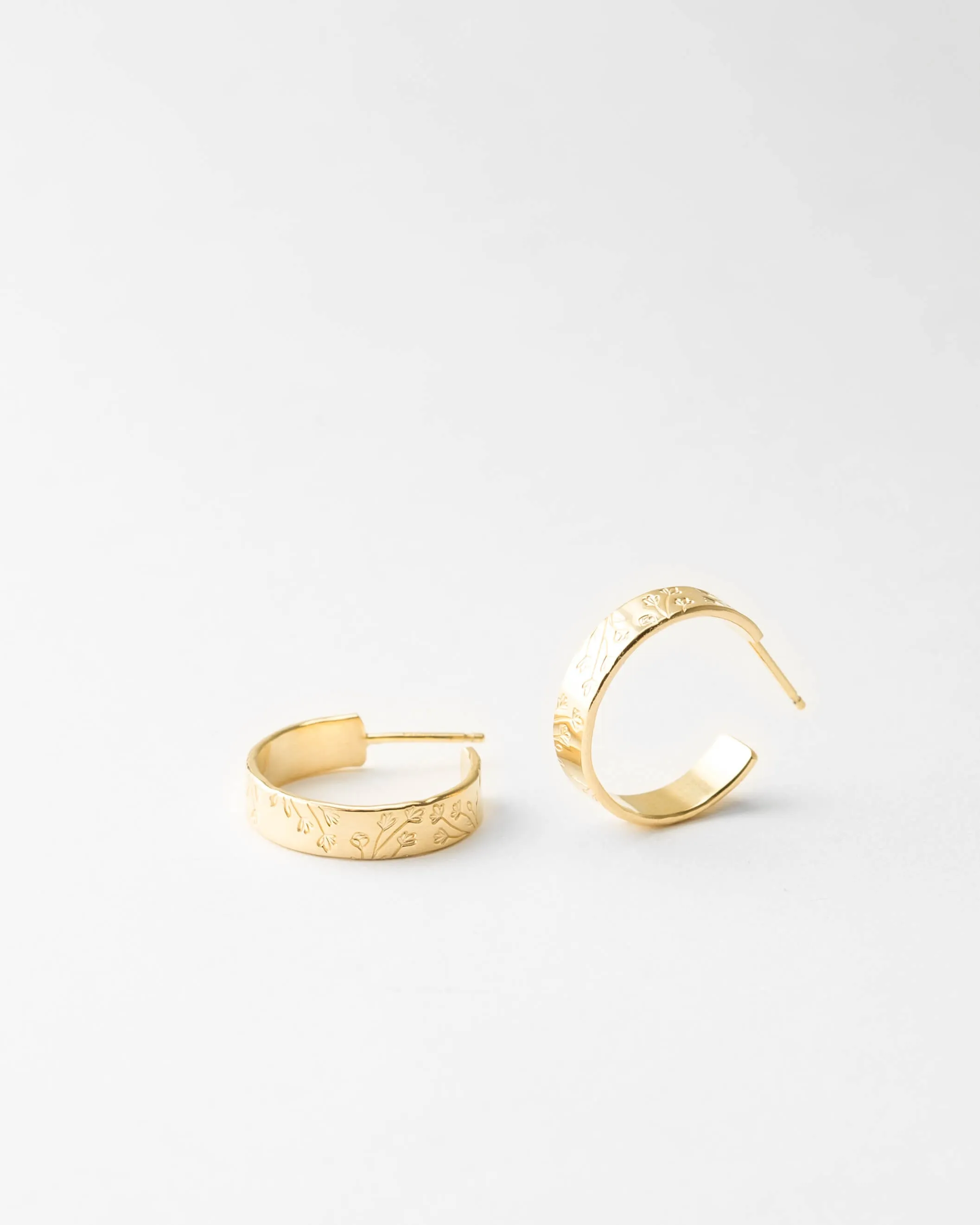 Wildflower Hoops sold by GLDN