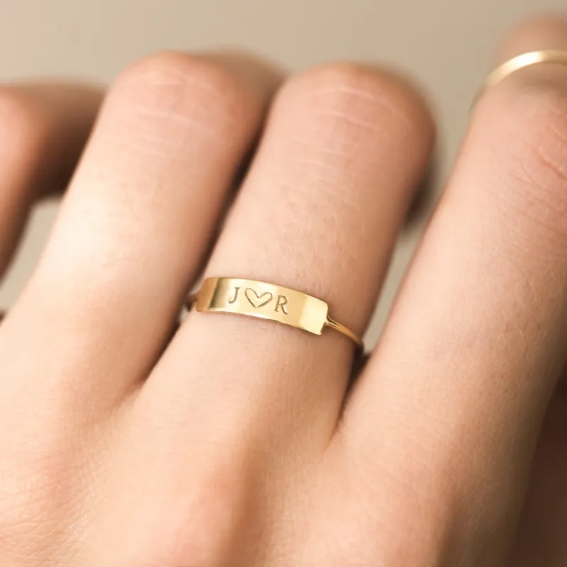 Astoria Bar Ring sold by GLDN