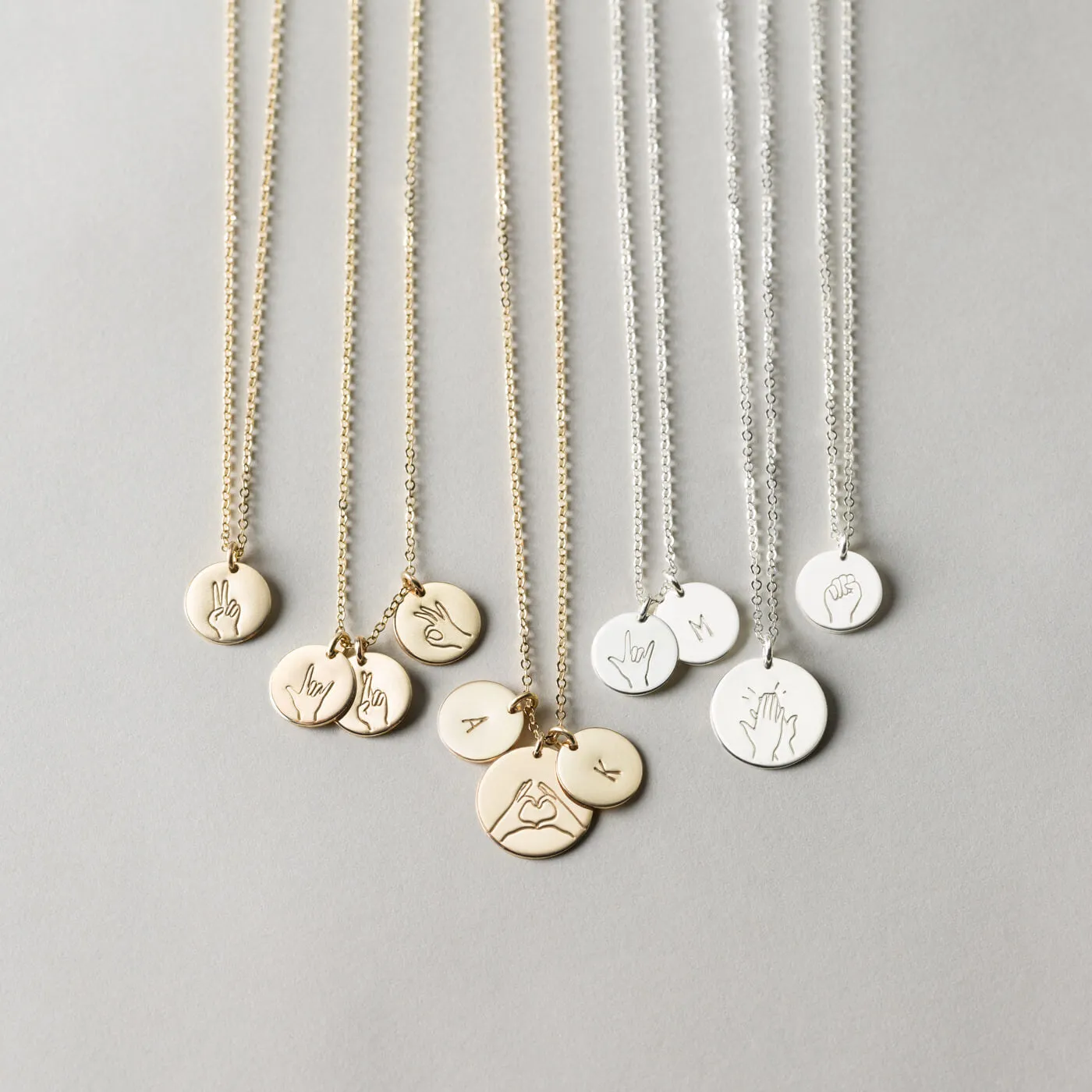 High Five Necklace sold by GLDN product image thumbnail 5