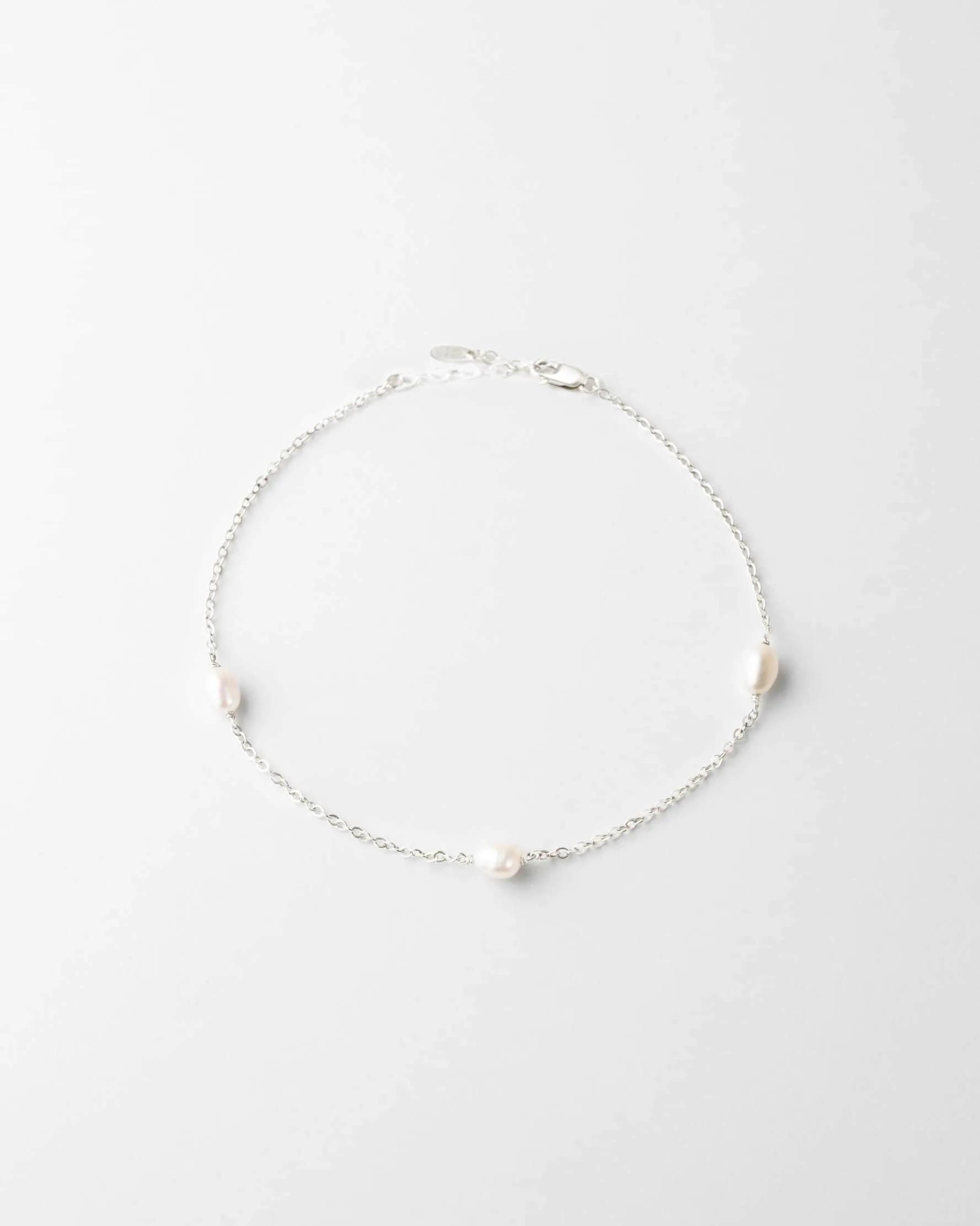 Trinity Pearl Anklet sold by GLDN product image thumbnail 2