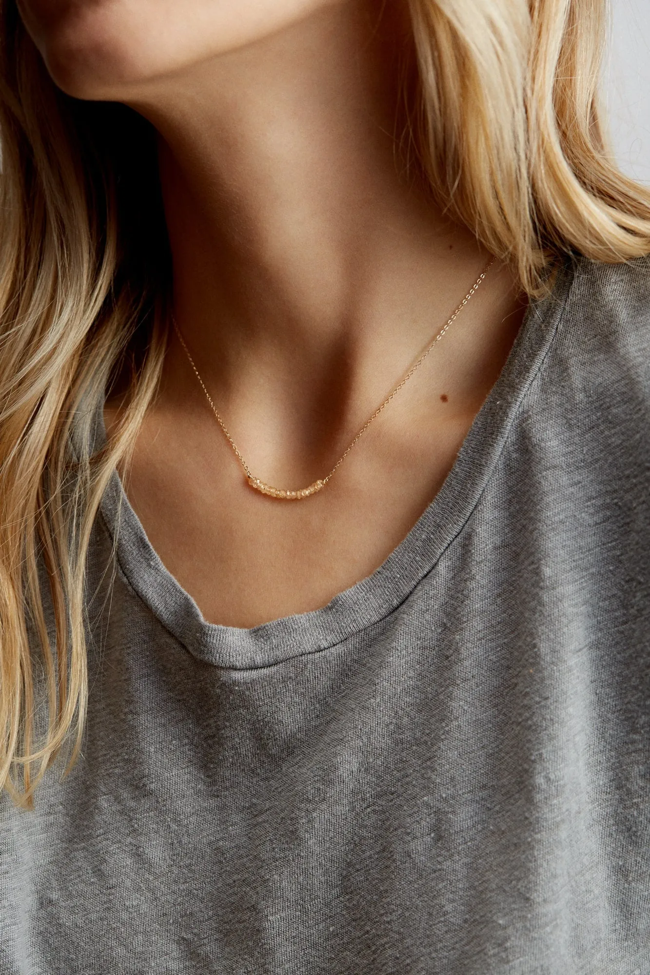 Maia Gemstone Necklace sold by GLDN product image thumbnail 3