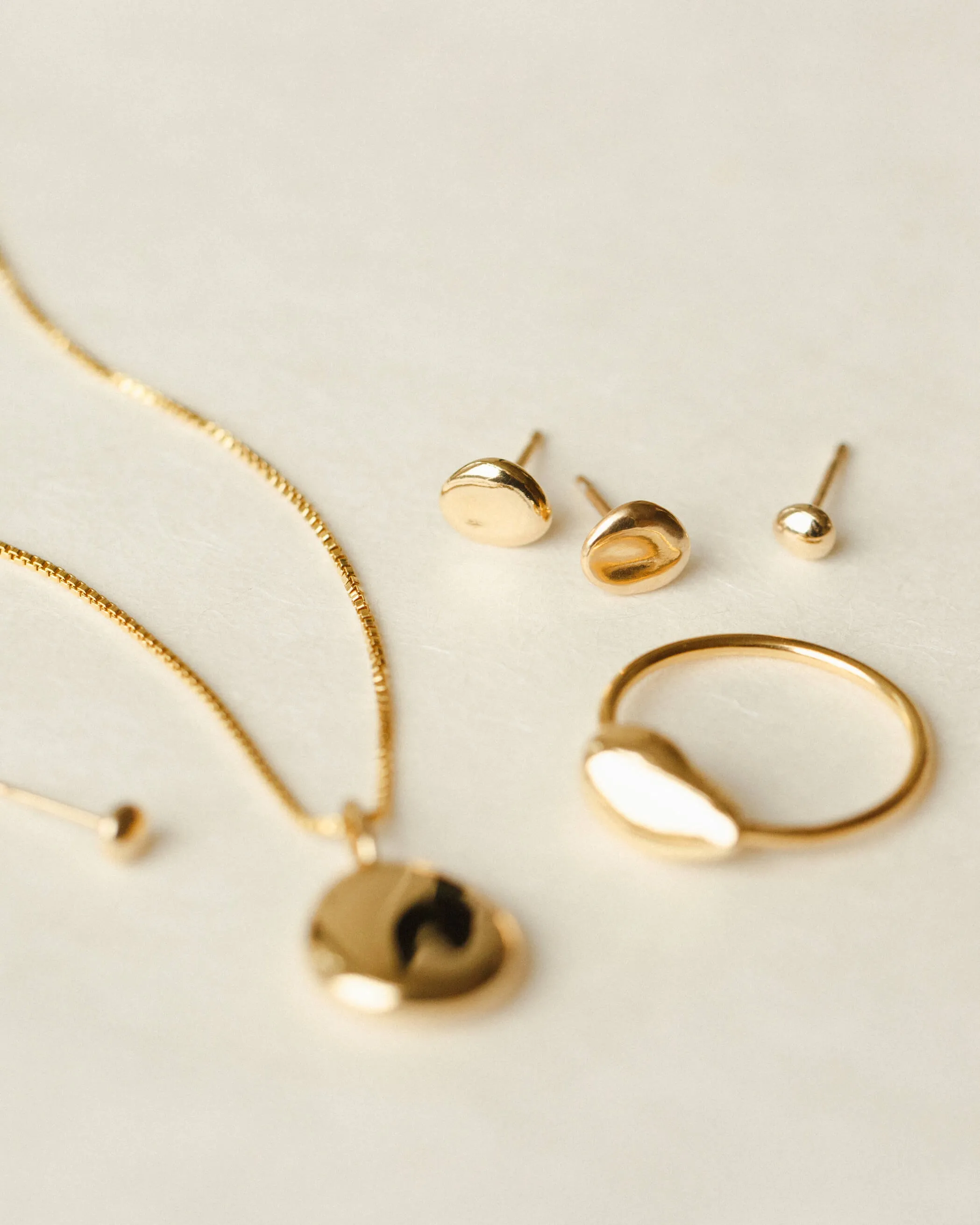 Pebble Studs sold by GLDN product image thumbnail 5