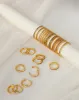 Gold Aura Birthstone Stacking Ring sold by GLDN