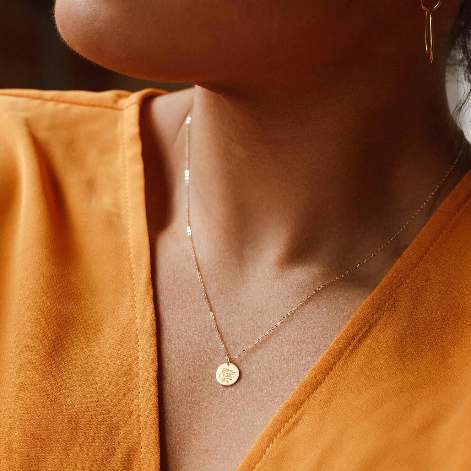 Rose Necklace sold by GLDN product image thumbnail 5