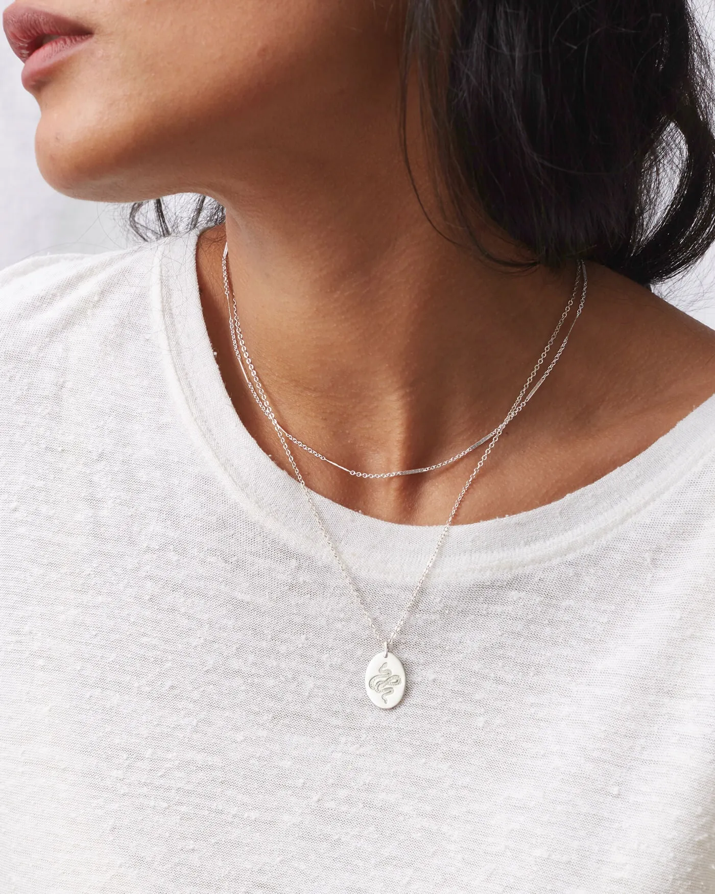 Serpent Necklace sold by GLDN product image thumbnail 5