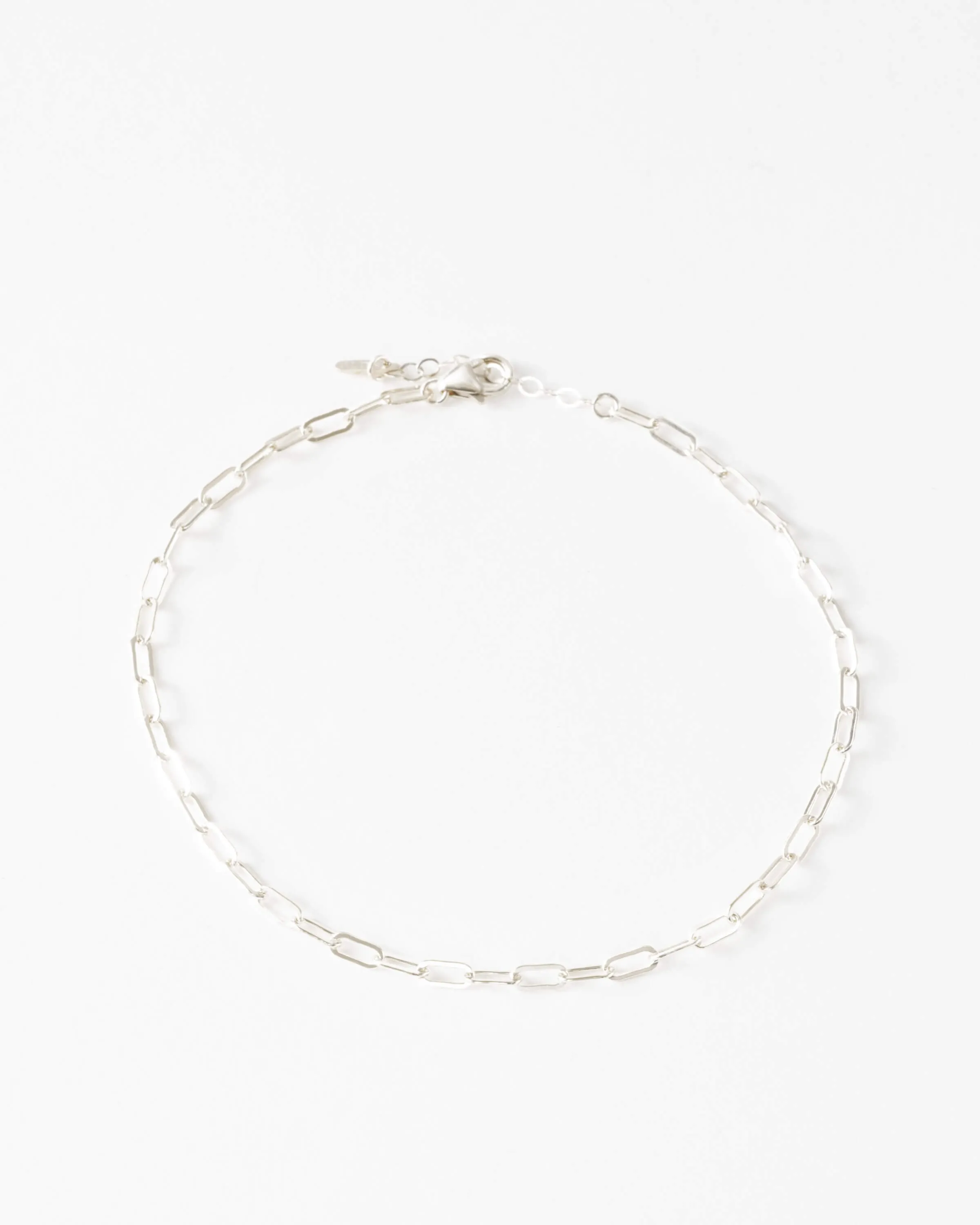 Small Paperclip Chain Anklet sold by GLDN product image thumbnail 2