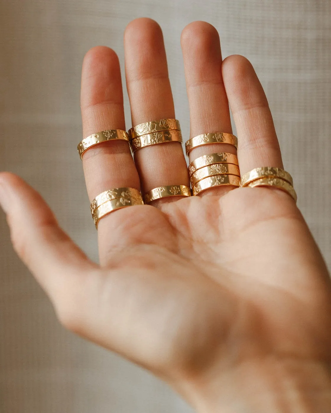 Flora Meuse Band - 14k Solid Gold sold by GLDN product image thumbnail 3