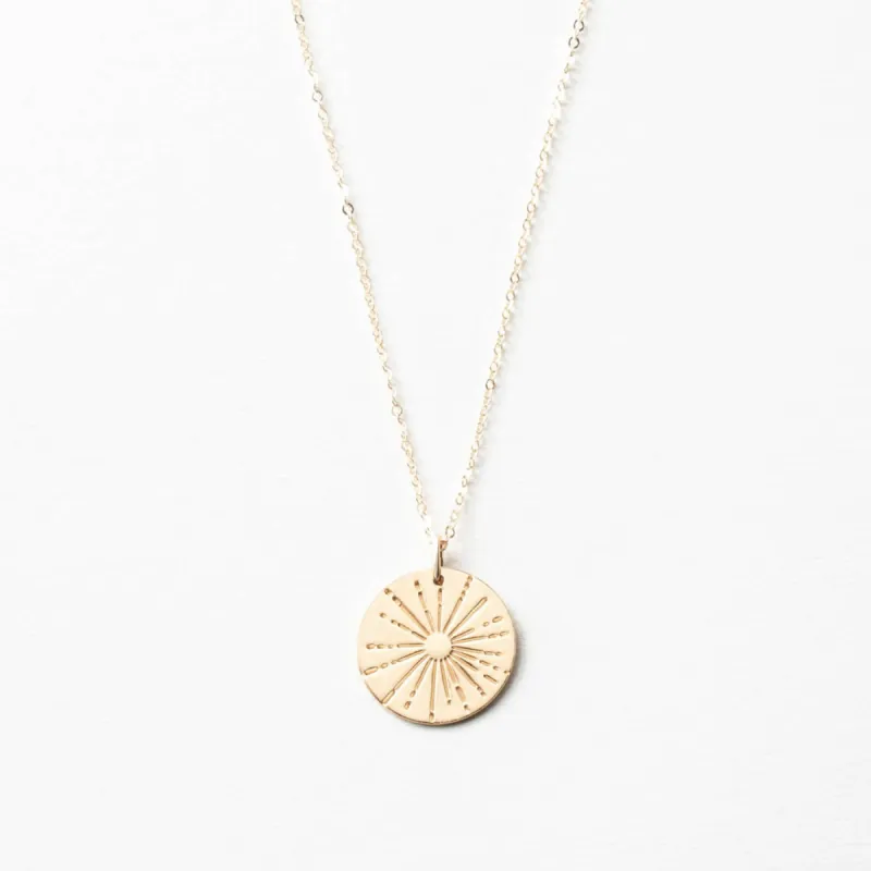 Large Sun Necklace sold by GLDN