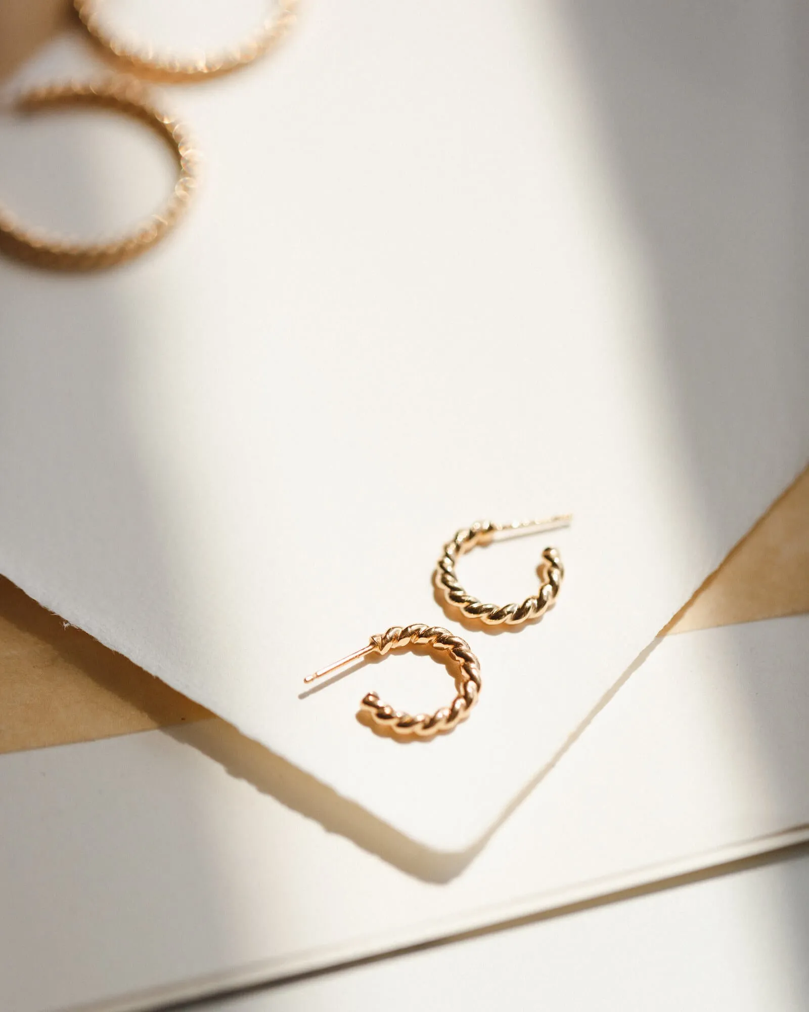 Clara Hoops sold by GLDN product image thumbnail 3