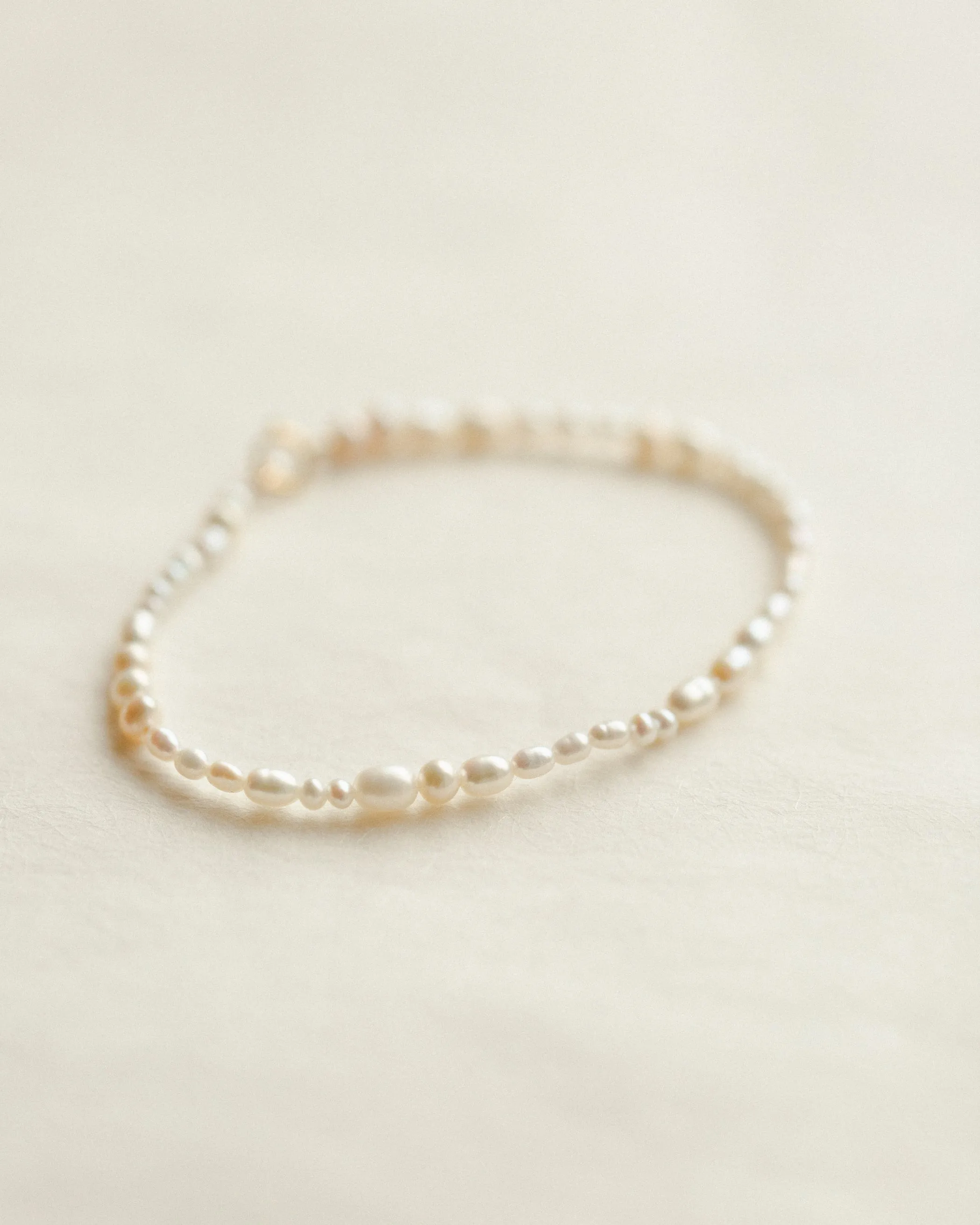 Organic Pearl Strand Bracelet sold by GLDN product image thumbnail 3
