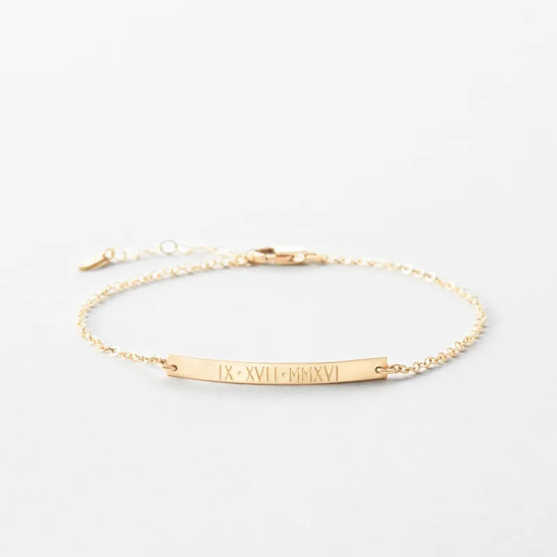 Getty Bar Bracelet sold by GLDN