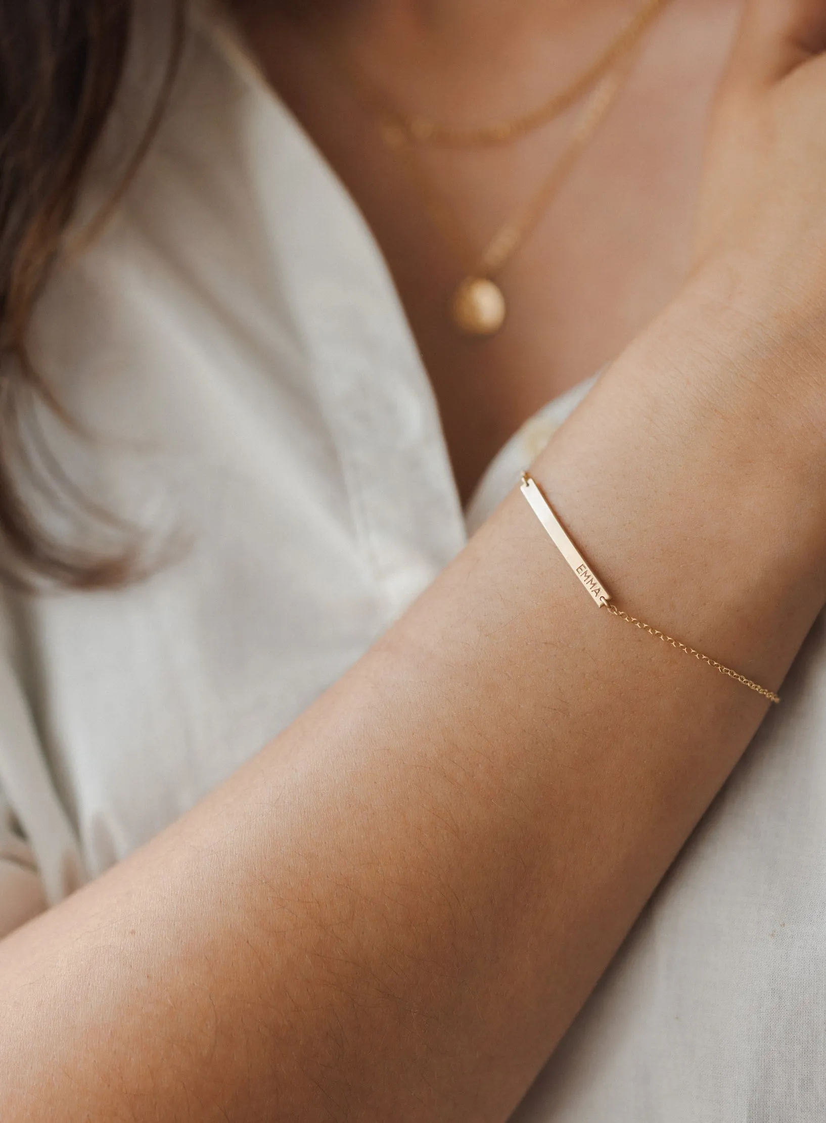 Getty Bar Bracelet sold by GLDN product image thumbnail 4