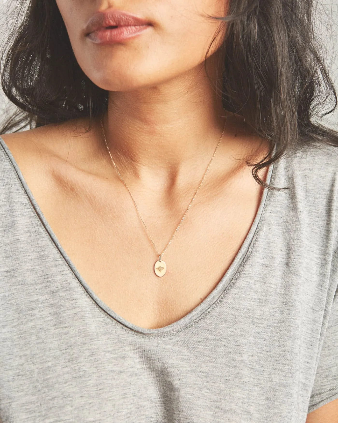 Honey Bee Necklace sold by GLDN product image thumbnail 4