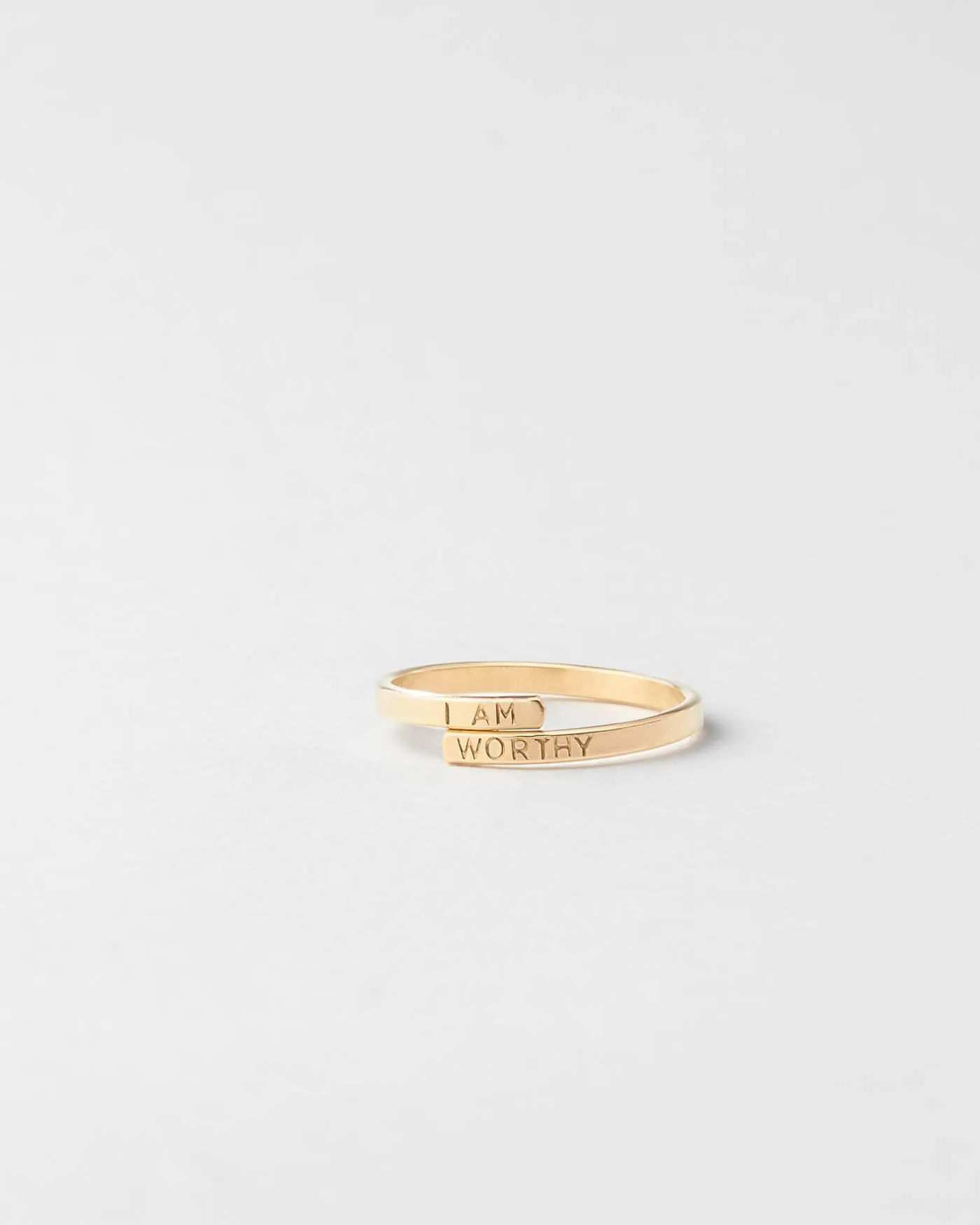 I Am Worthy Ring sold by GLDN product image thumbnail 3