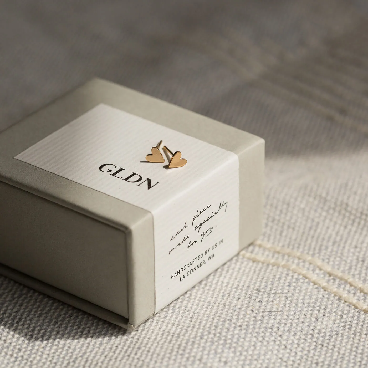 Heart Studs sold by GLDN product image thumbnail 2