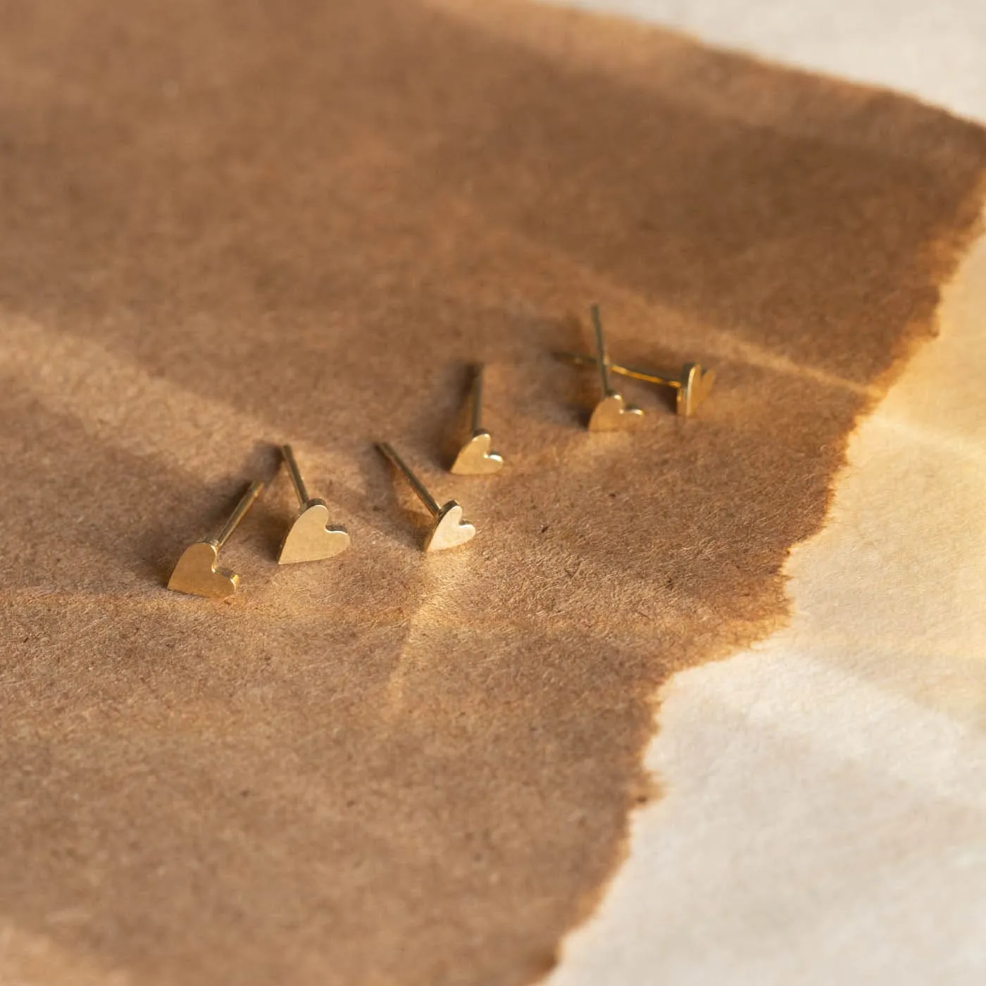 Heart Studs sold by GLDN product image thumbnail 4