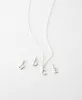 Dainty Serif Initial Necklace sold by GLDN