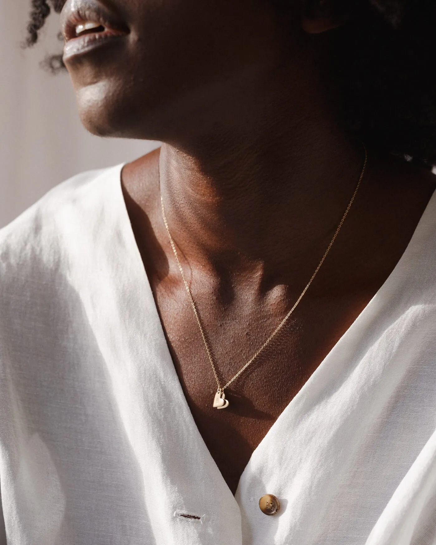 Maude Heart Necklace sold by GLDN product image thumbnail 4