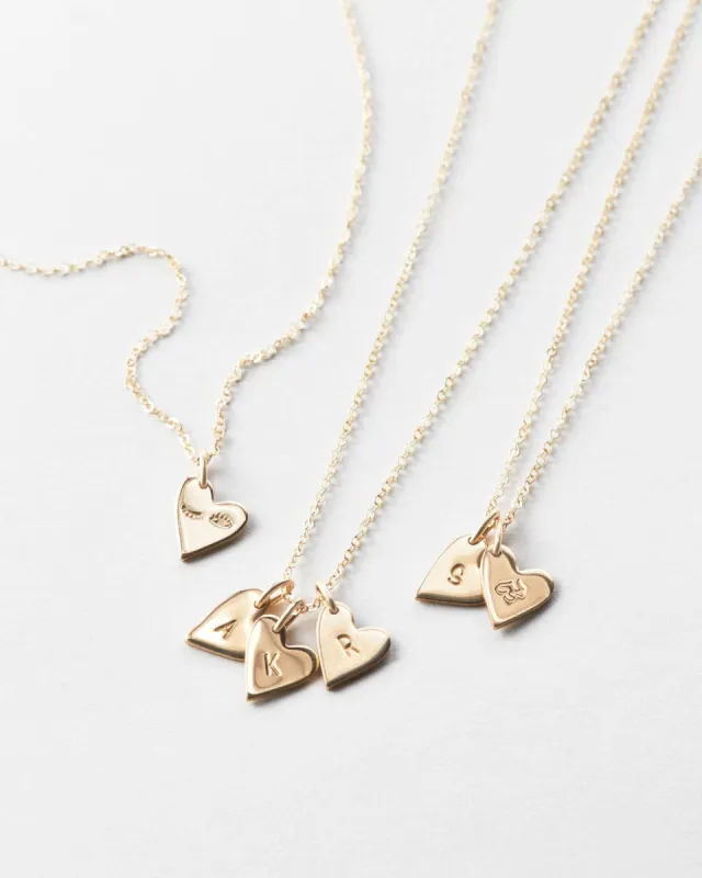 Maude Heart Necklace sold by GLDN