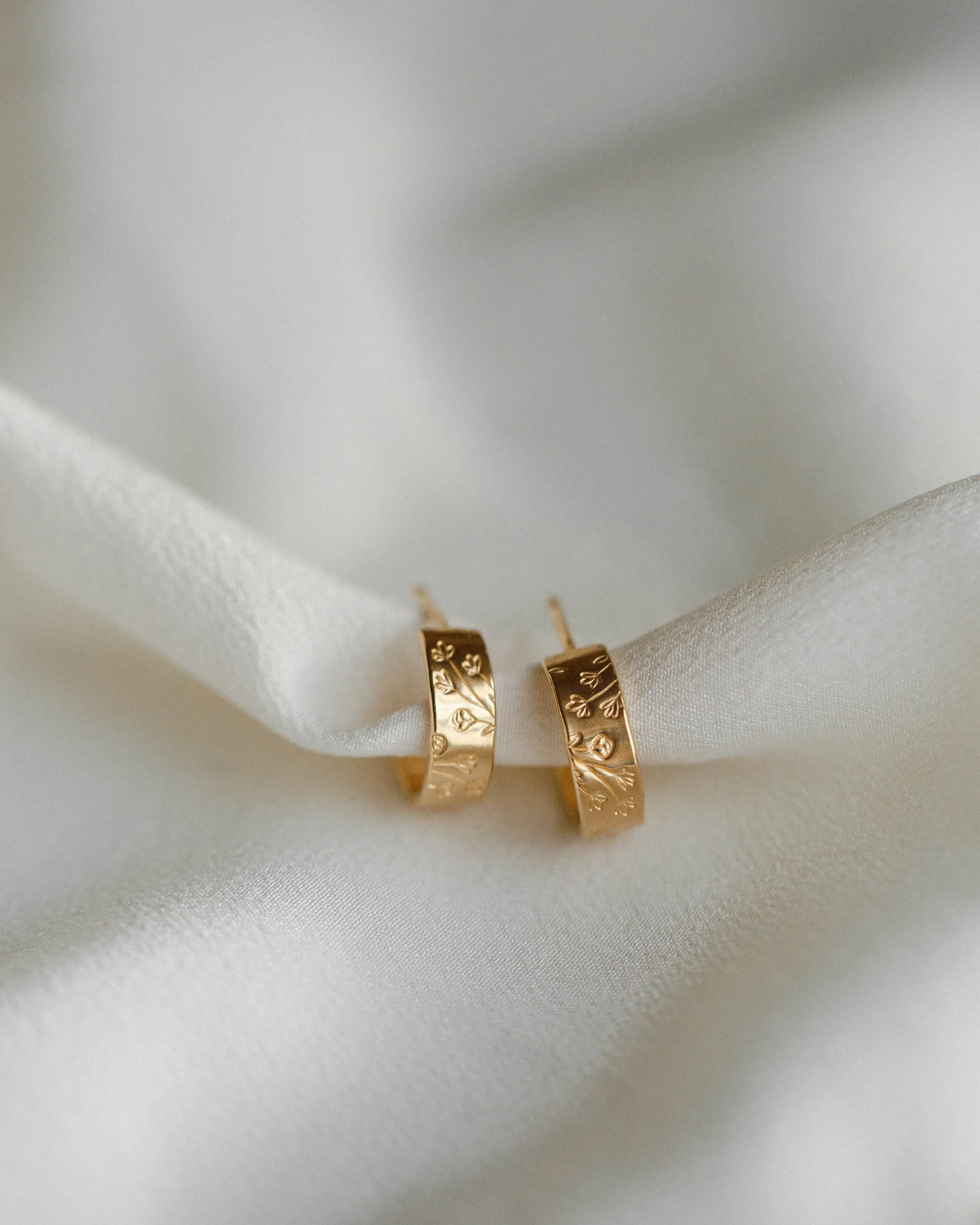 Mini Wildflower Hoops sold by GLDN product image thumbnail 5