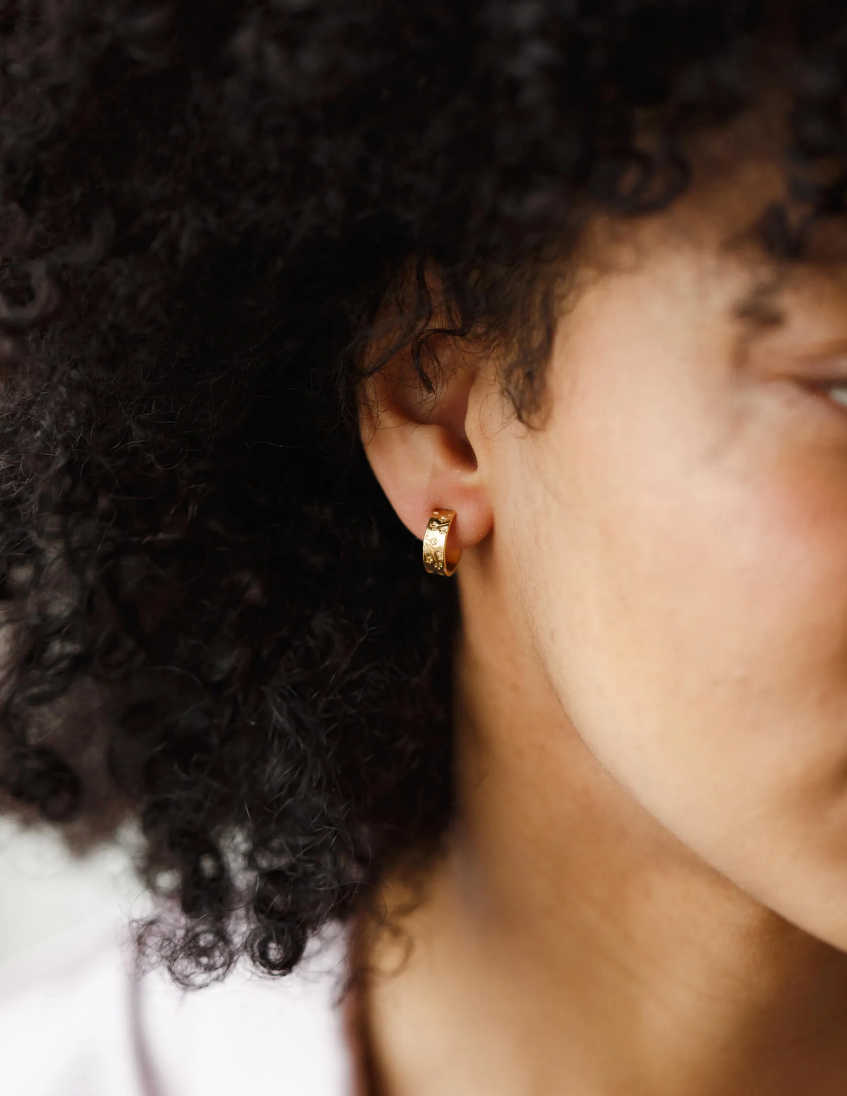 Mini Wildflower Hoops sold by GLDN product image thumbnail 4