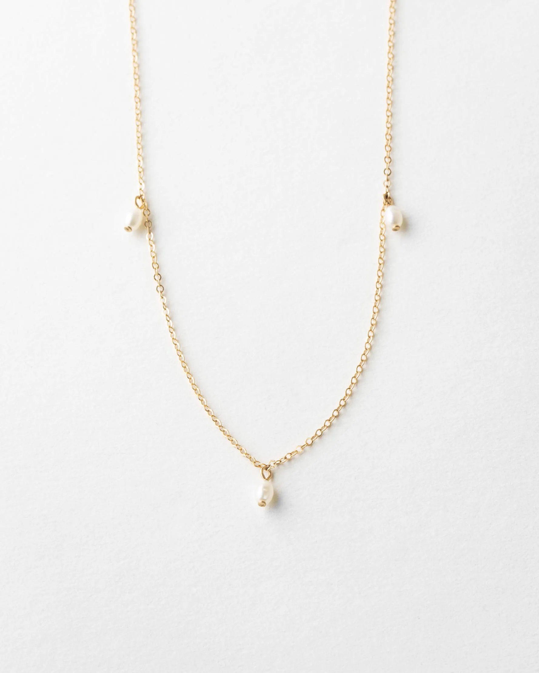 Pearl Droplet Necklace sold by GLDN product image thumbnail 5