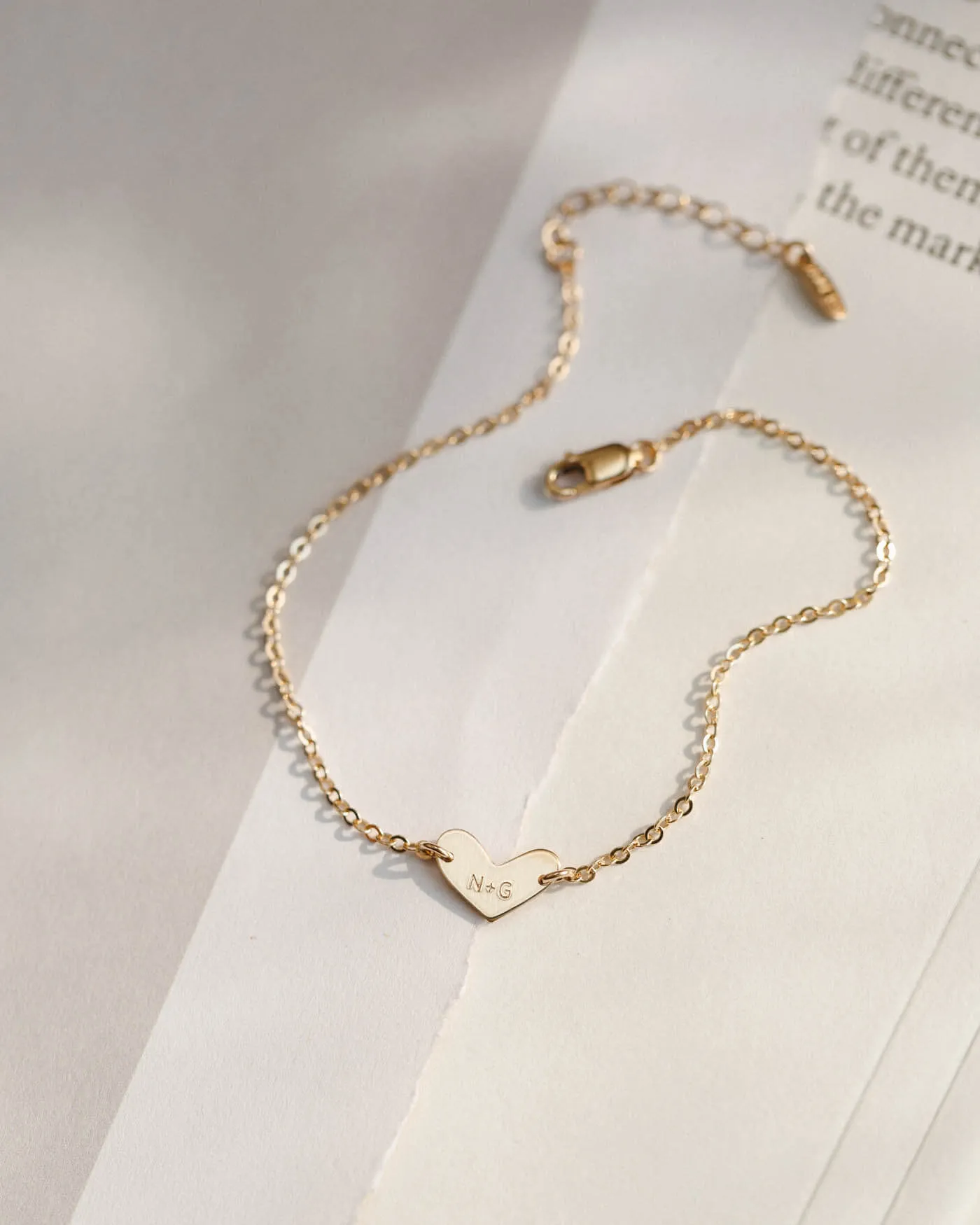 Alma Heart Bracelet sold by GLDN product image thumbnail 5