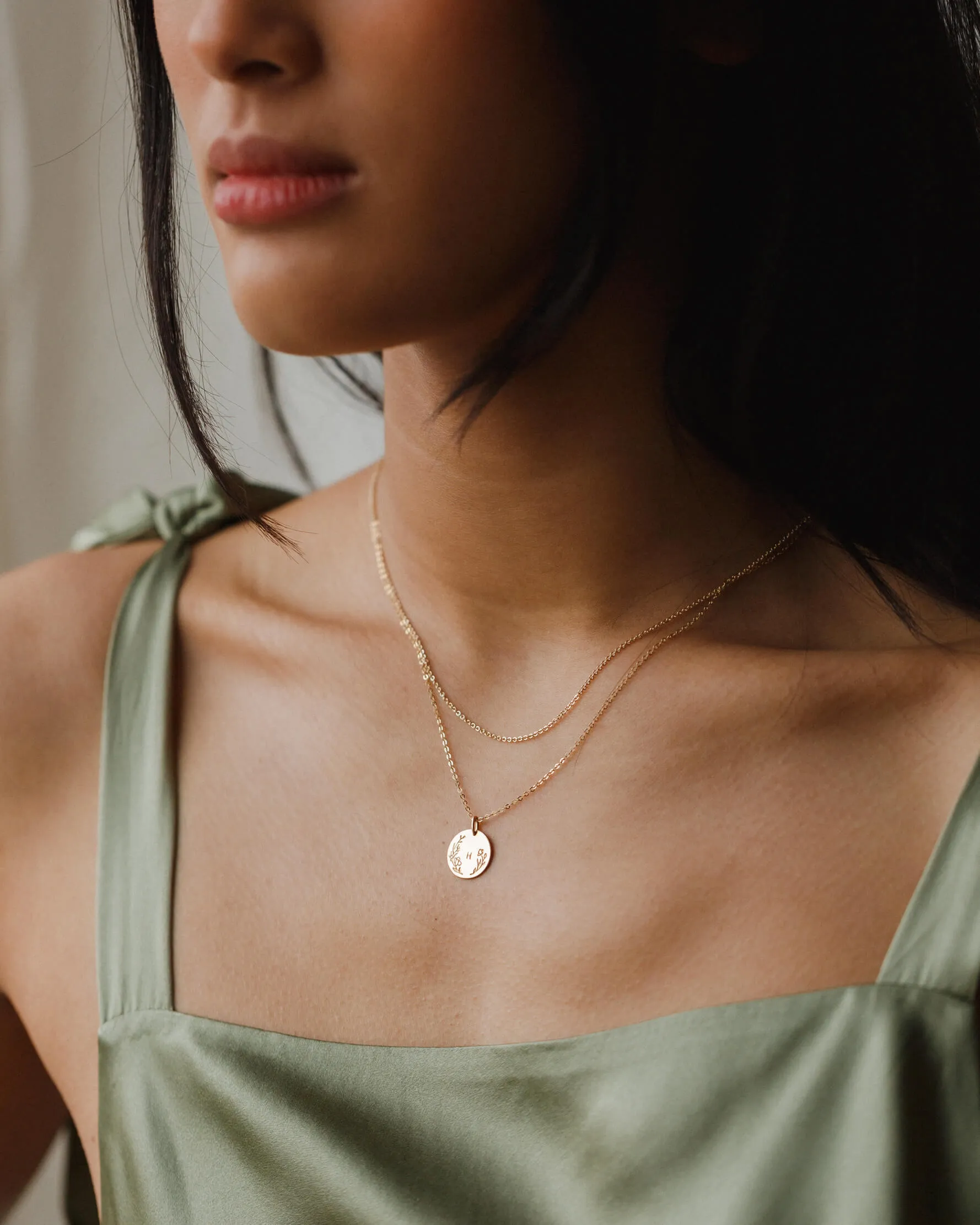 Solid Gold Fine Cable Chain sold by GLDN product image thumbnail 4