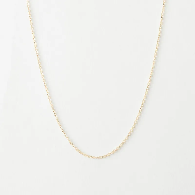 Solid Gold Dainty Chain sold by GLDN