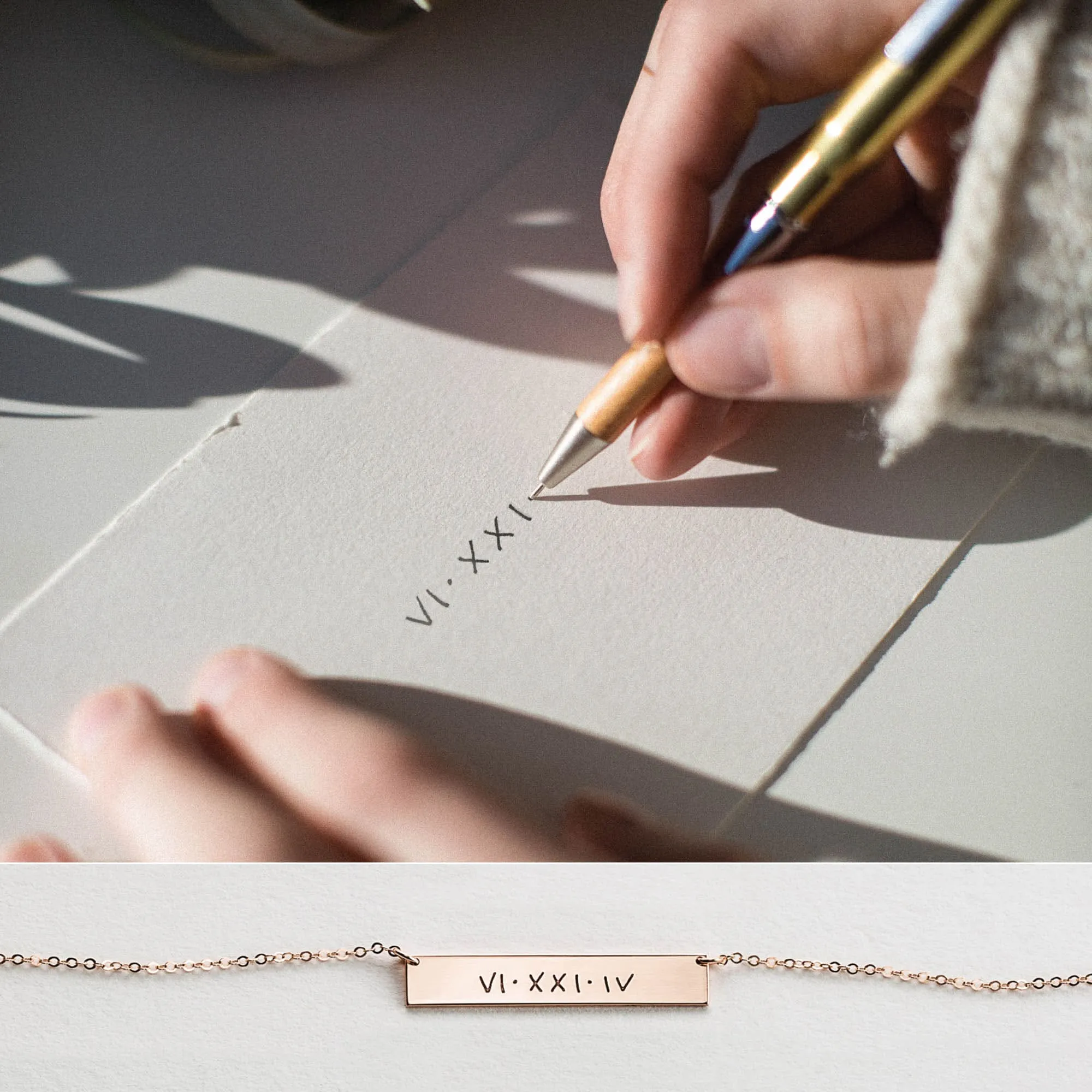 Handwriting Bracelet sold by GLDN product image thumbnail 2