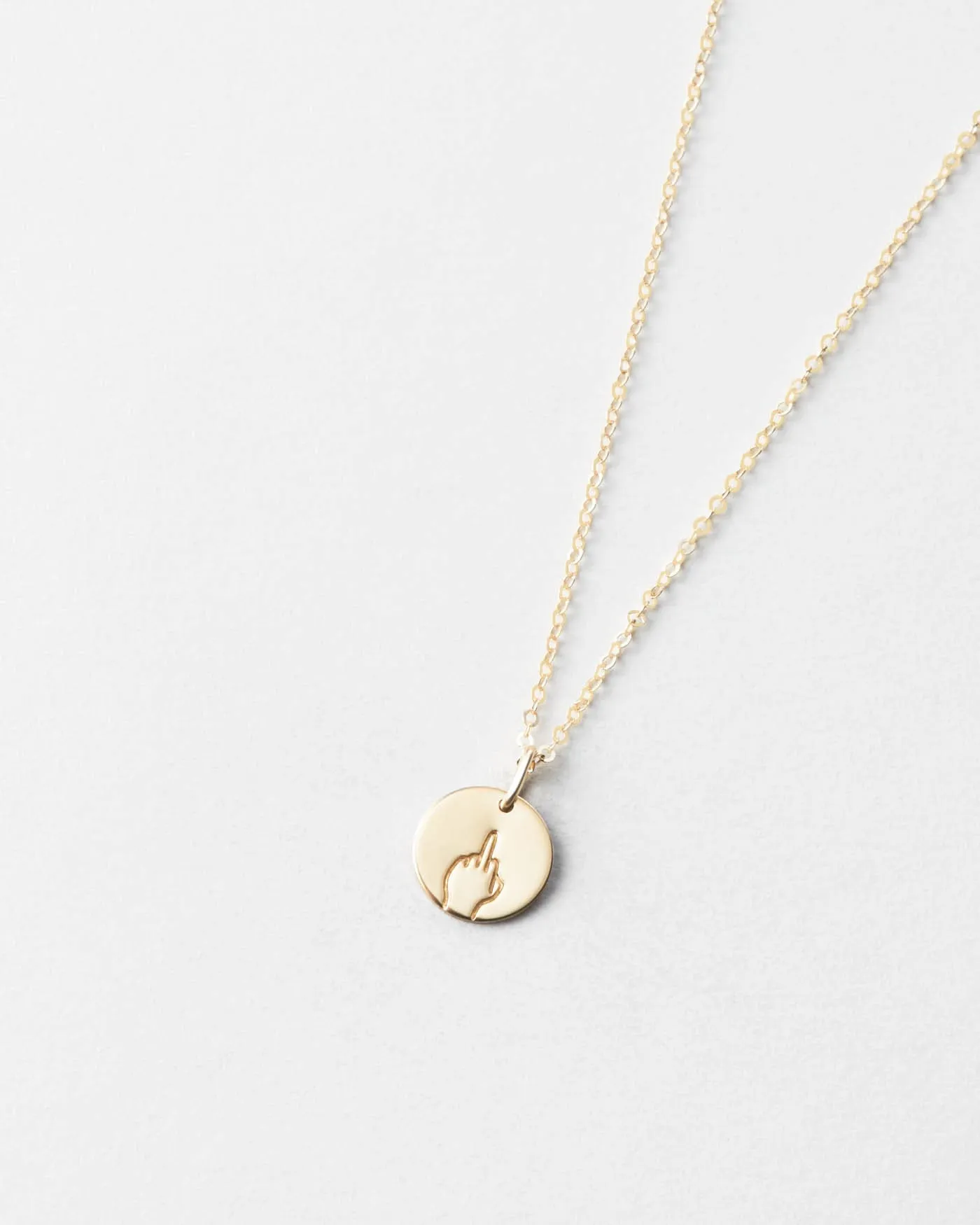 Nope Necklace sold by GLDN product image thumbnail 4