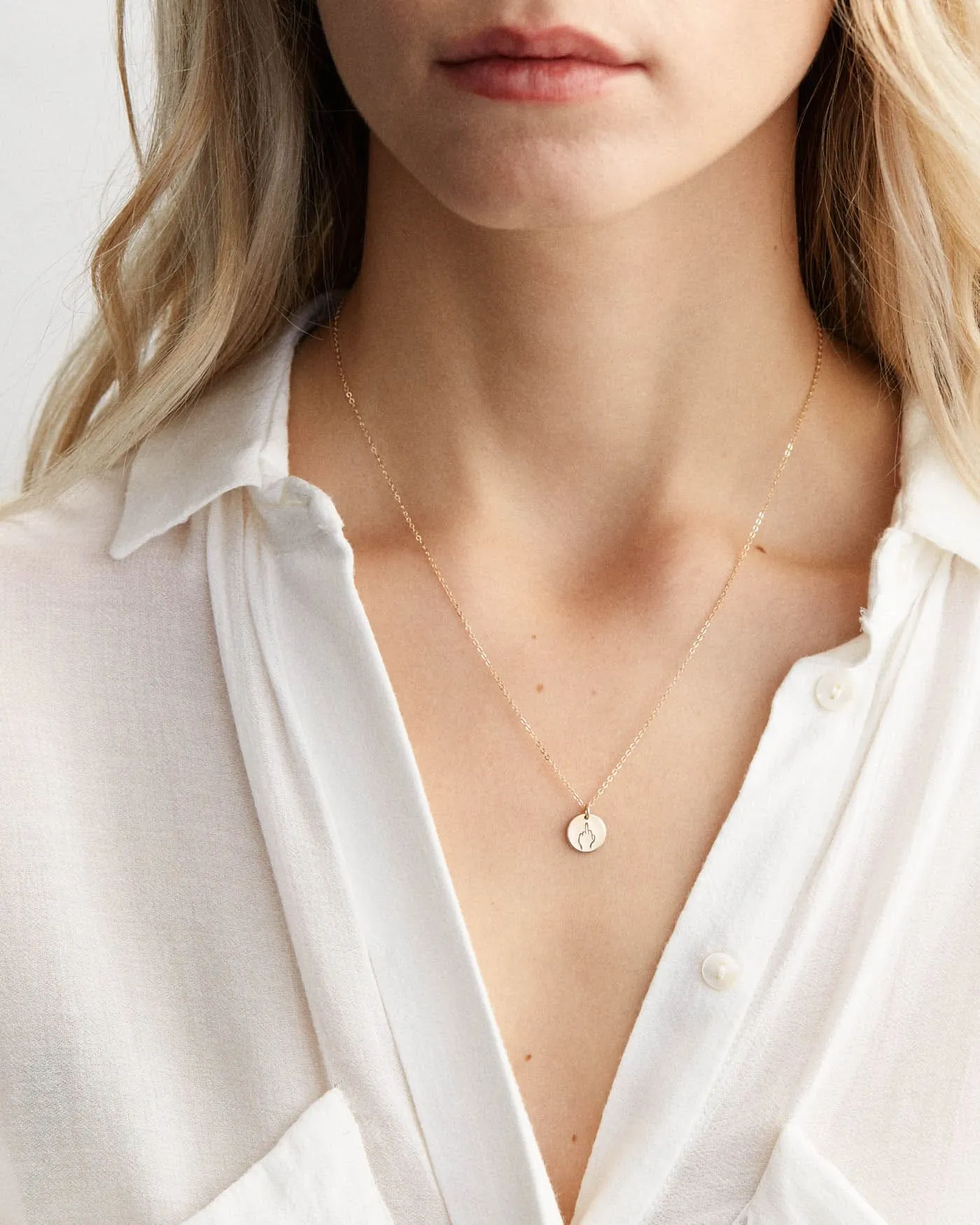 Nope Necklace sold by GLDN product image thumbnail 5