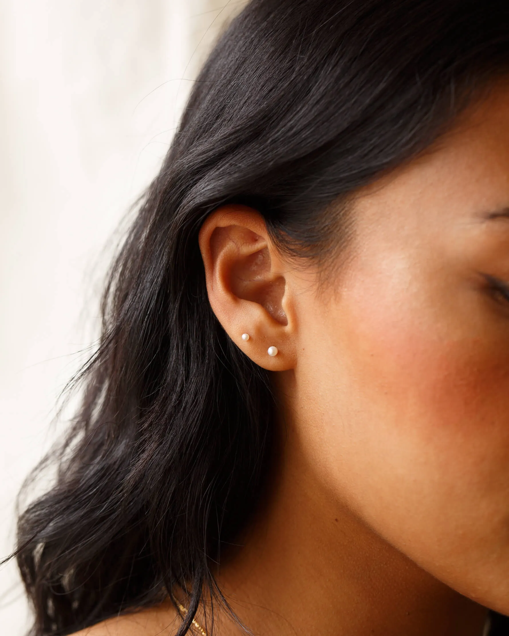 Pearl Studs sold by GLDN product image thumbnail 3