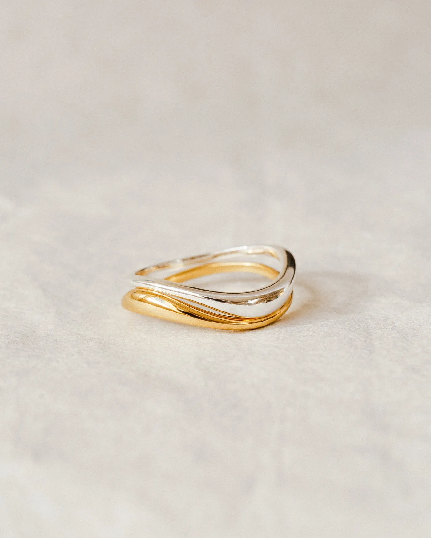 Flow Stacking Ring Set sold by GLDN
