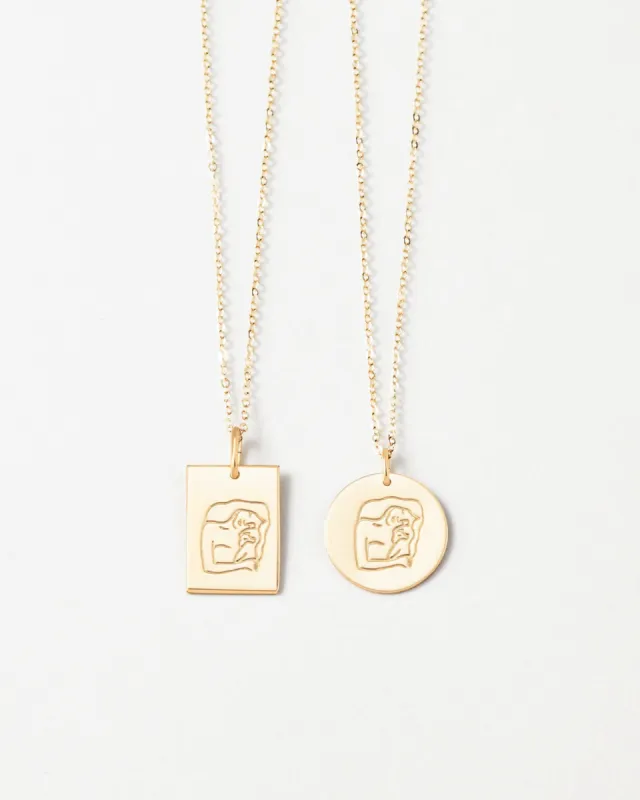 Toujours Necklace sold by GLDN