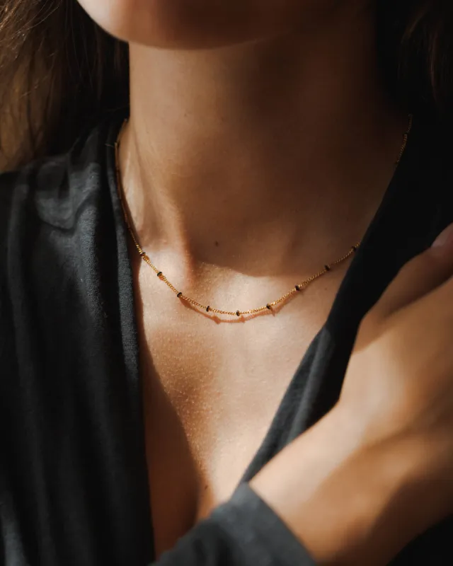 Reverie Enamel Necklace sold by GLDN