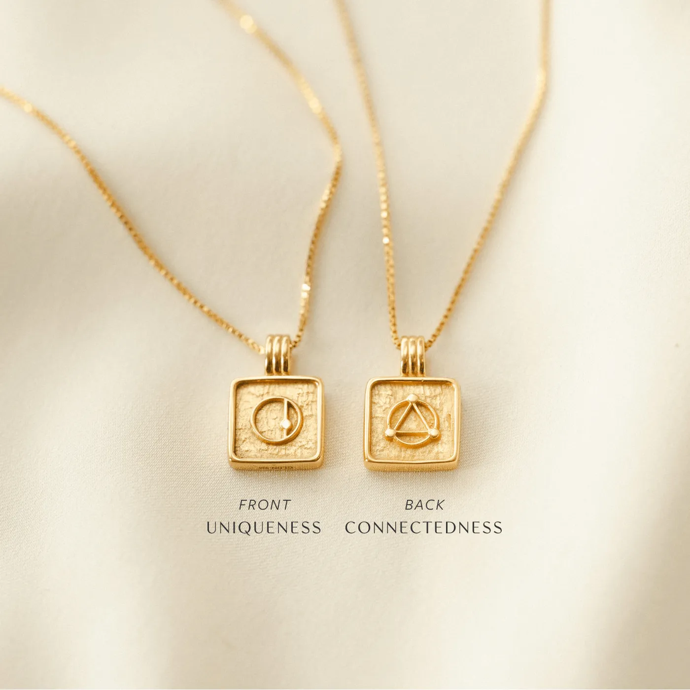 Enneagram Type Four Necklace sold by GLDN product image thumbnail 3