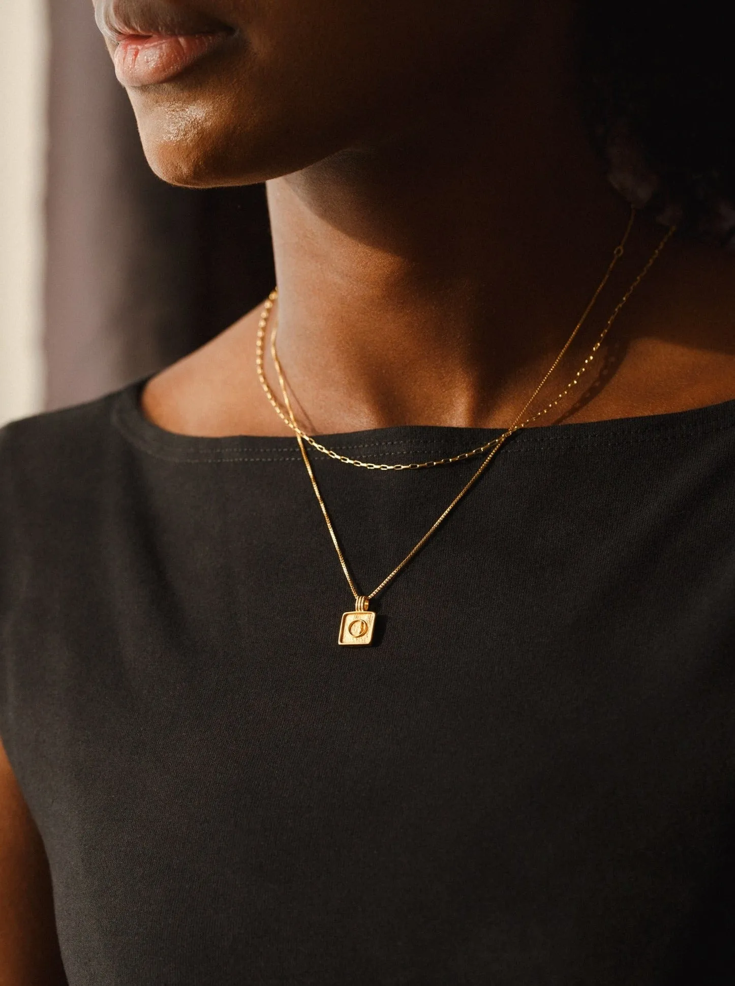 Enneagram Type Four Necklace sold by GLDN product image thumbnail 2