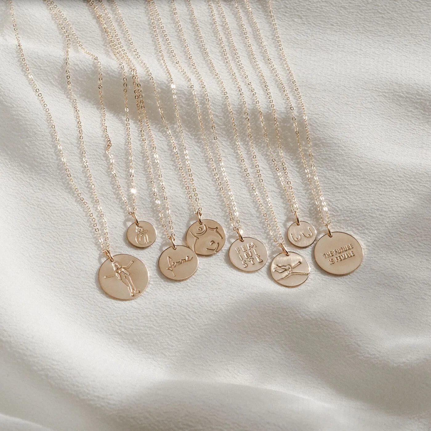 Feministe Necklace sold by GLDN product image thumbnail 4