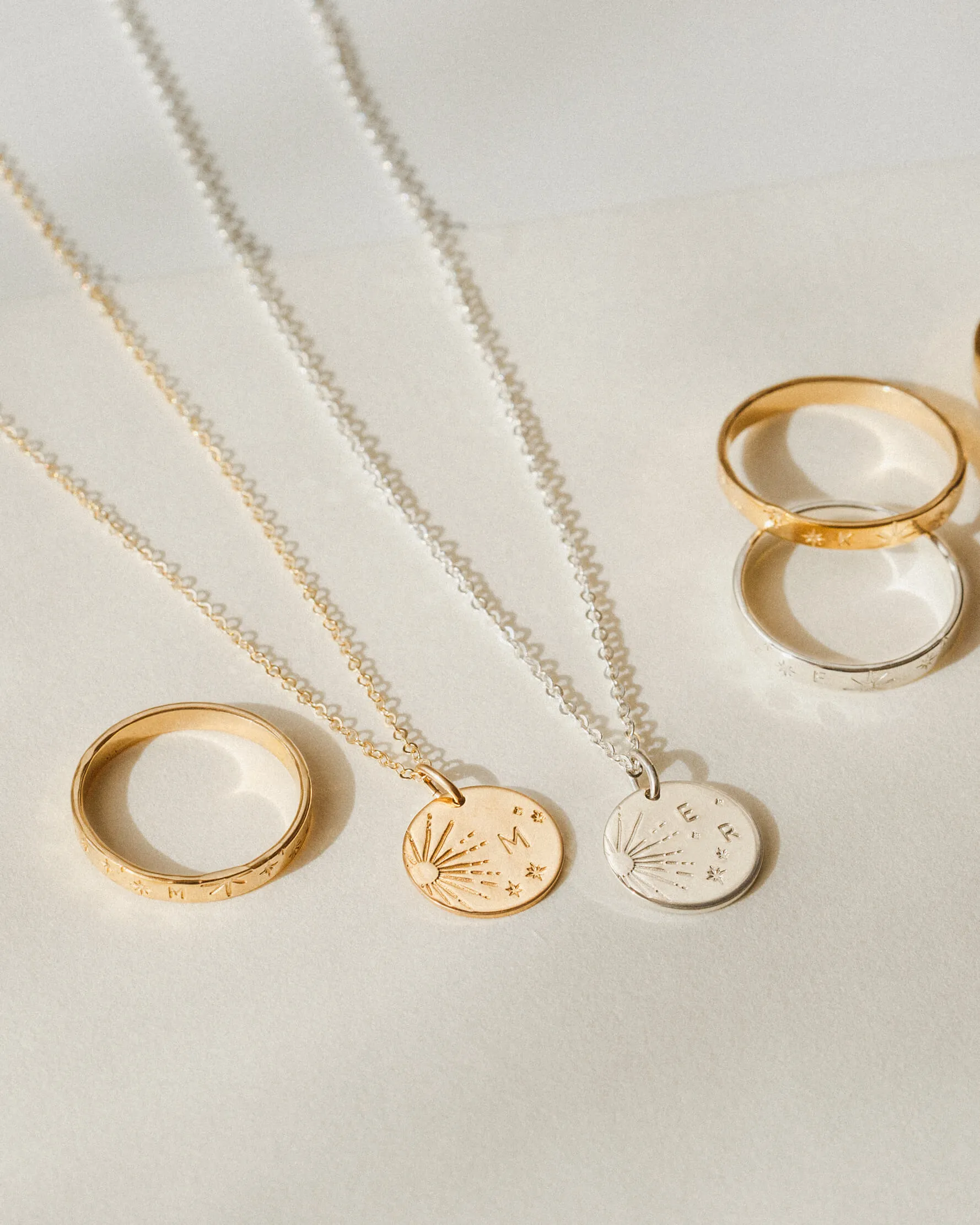 Galaxy Initial Necklace sold by GLDN product image thumbnail 5