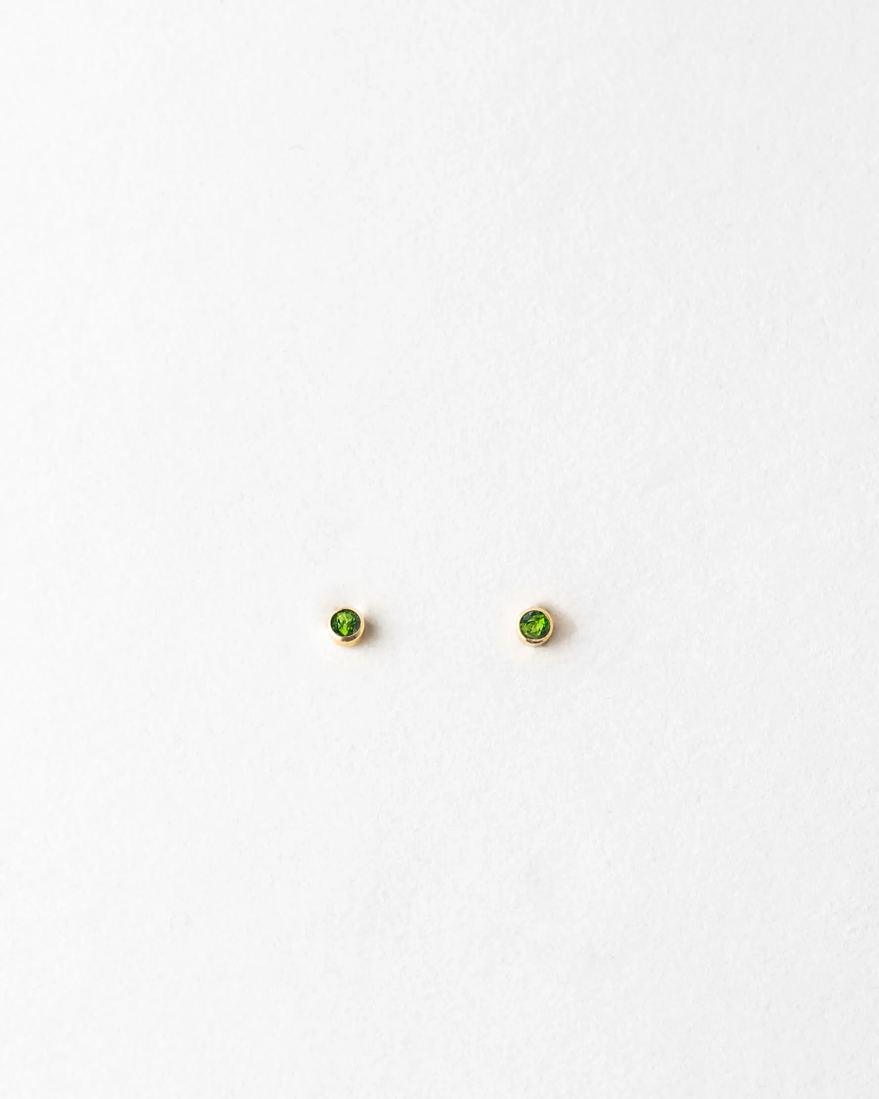 Emerald Green Aura Studs sold by GLDN product image thumbnail 5
