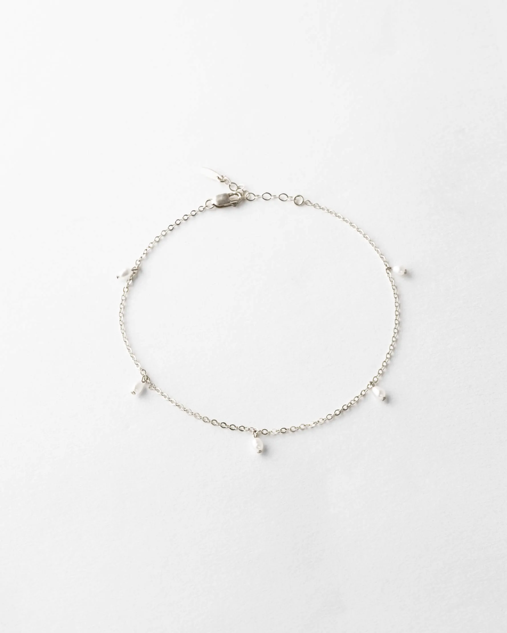 Pearl Droplet Anklet sold by GLDN product image thumbnail 2