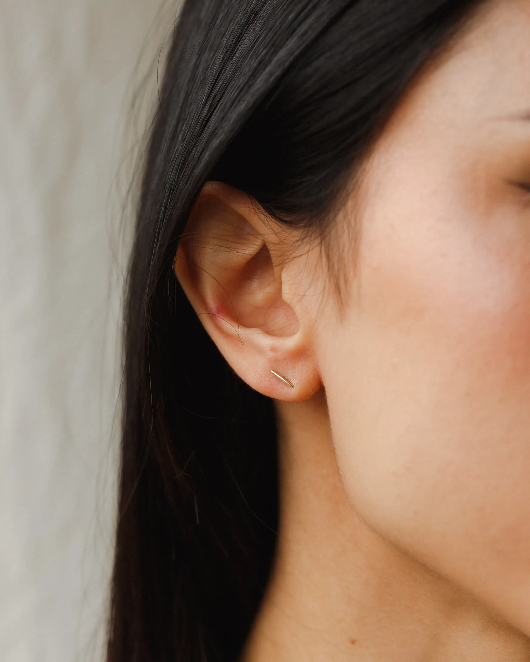 Fine Line Studs sold by GLDN product image thumbnail 2