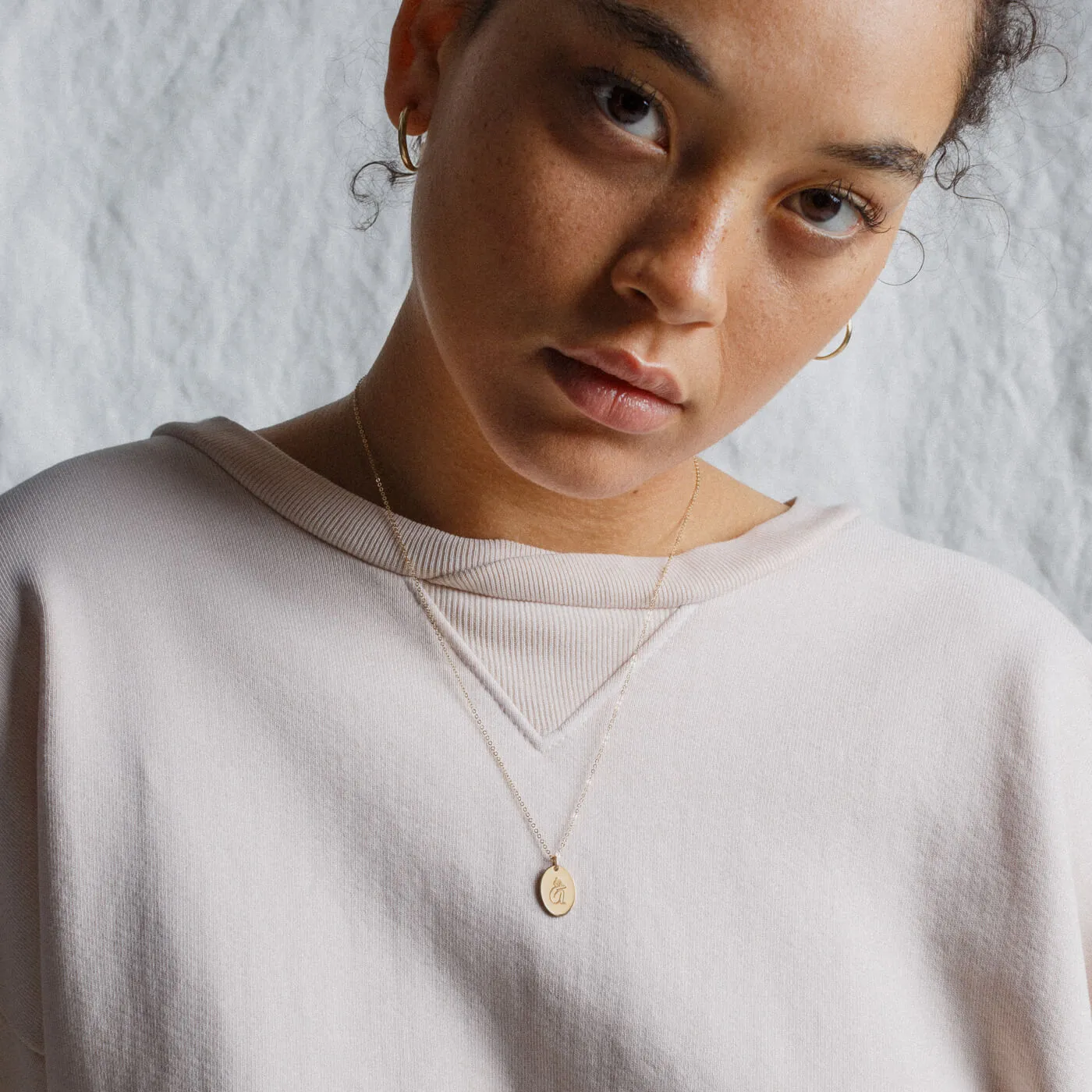 Embrace Cameo Necklace sold by GLDN product image thumbnail 4