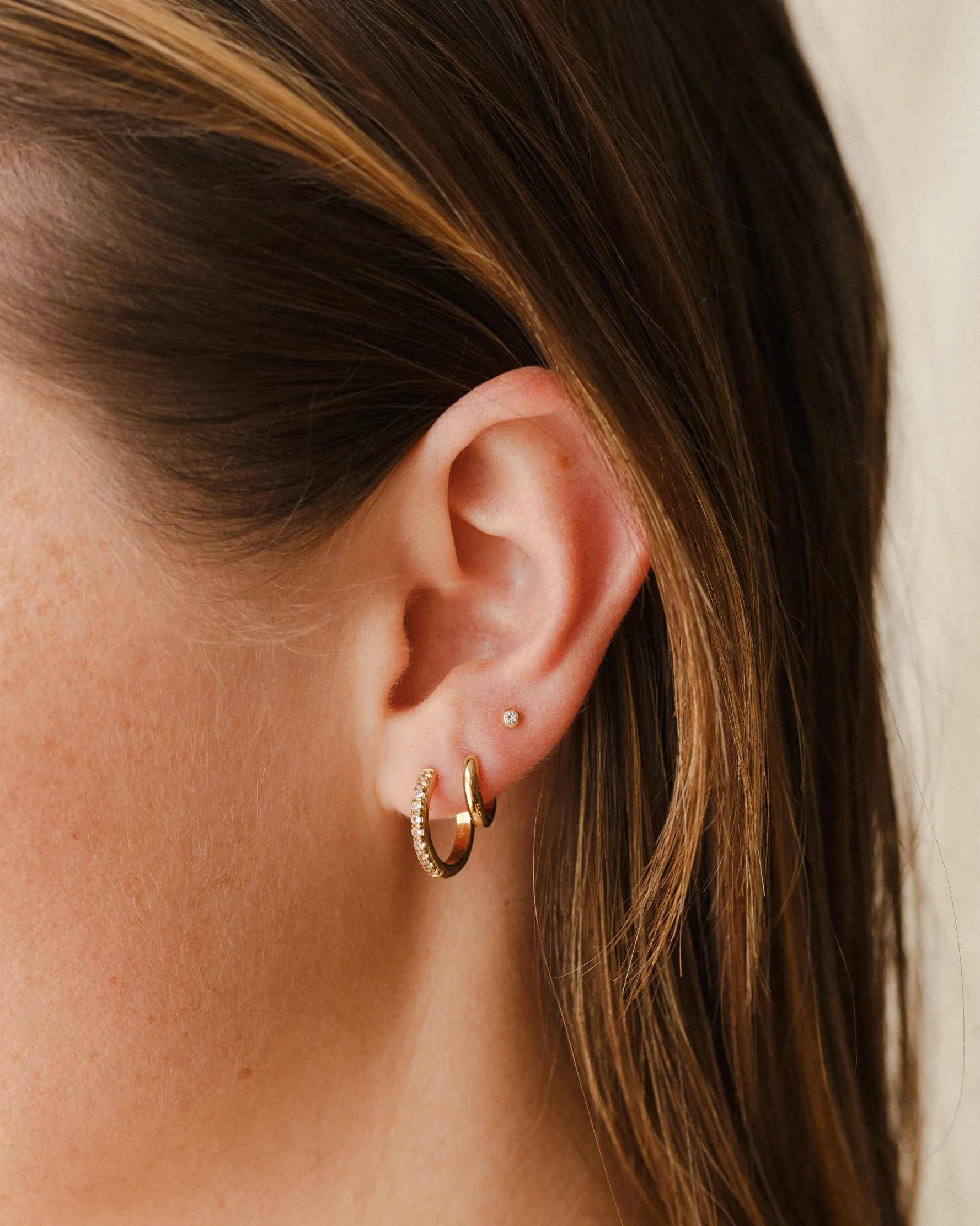 Modern Radiance Earring Set sold by GLDN